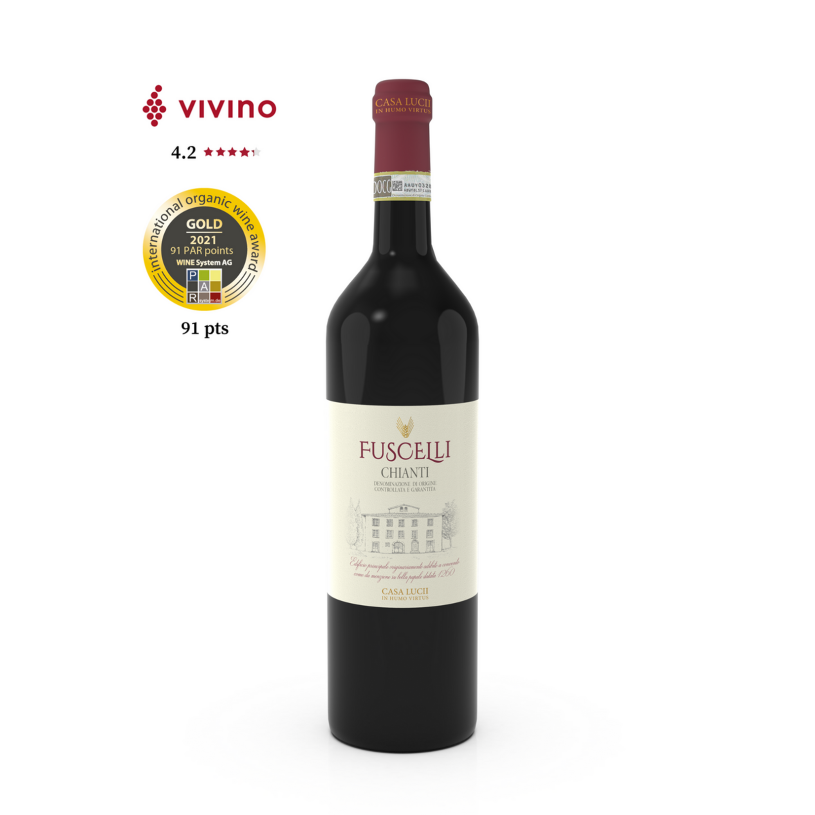 Casa Lucii Casa Lucii , Toscane, Italië (bio), Chianti (Fuscelli)