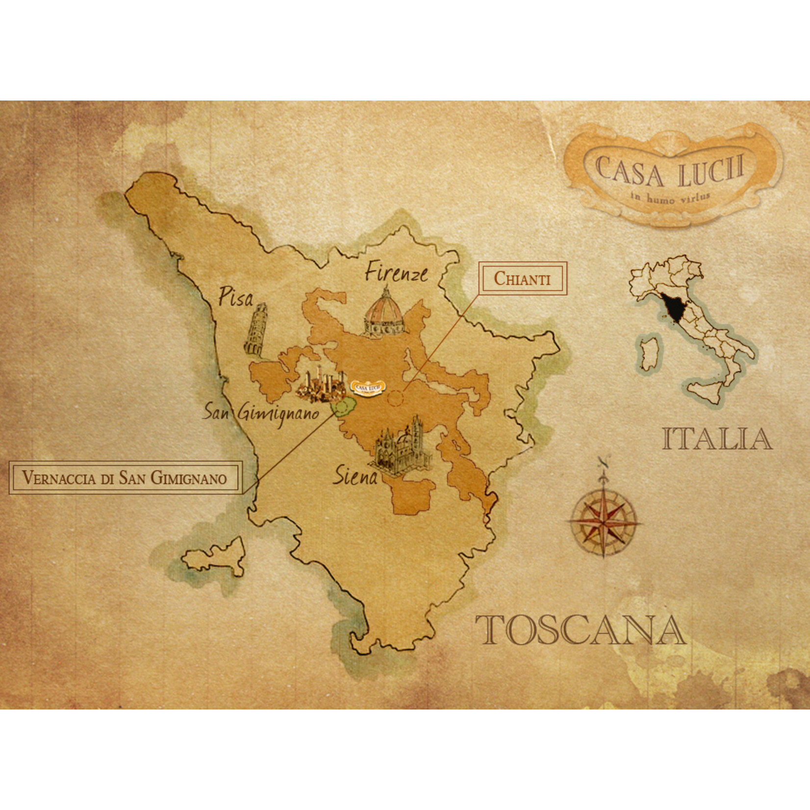 Casa Lucii Casa Lucii, Toscane, Italië (bio)