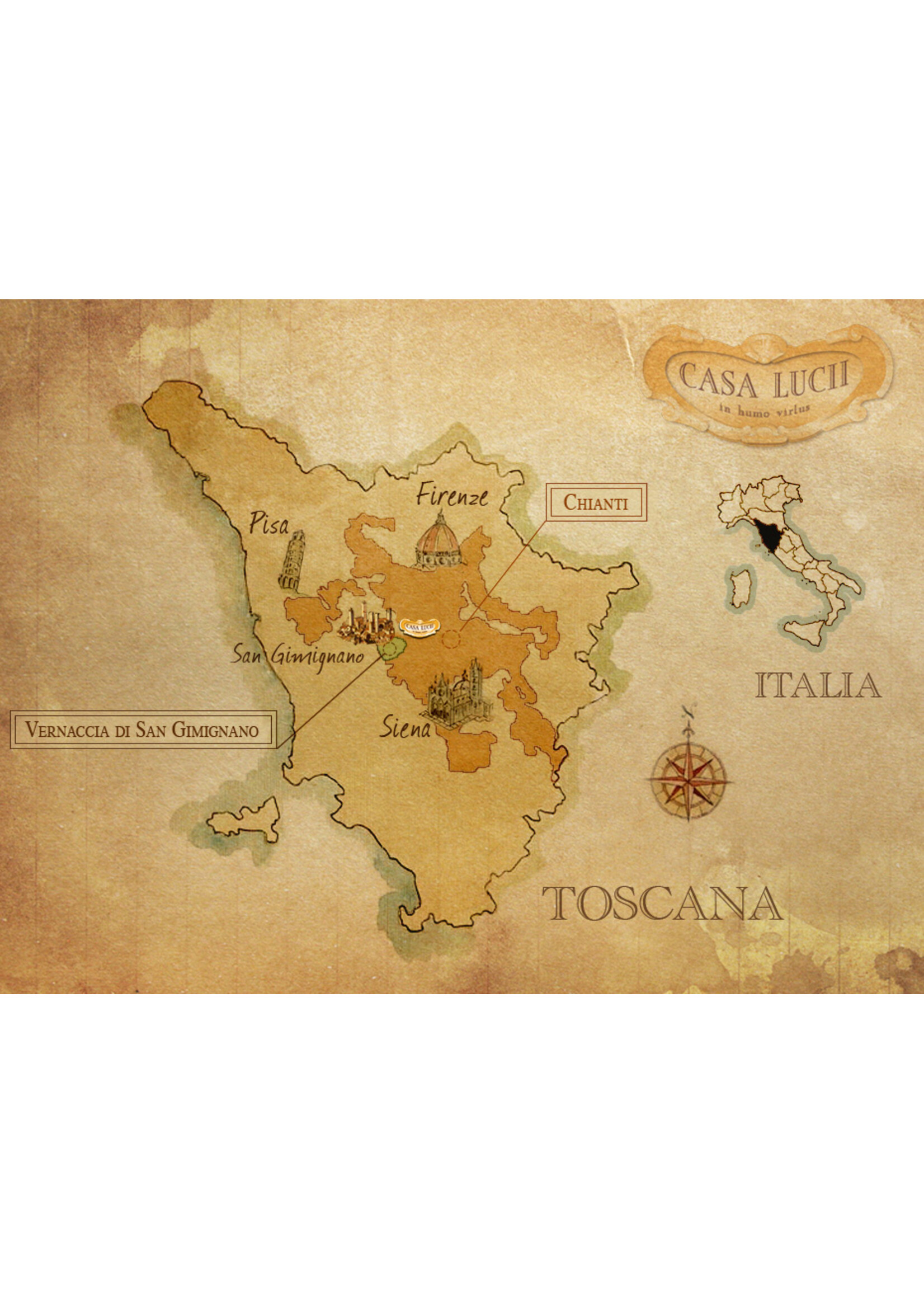 Casa Lucii, Toscane, Italië (bio)