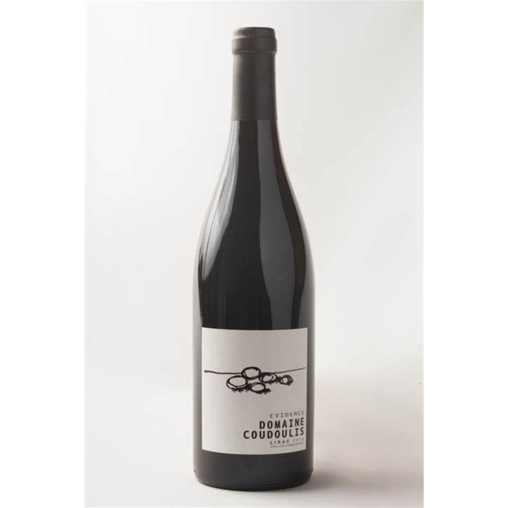 Coudoulis Coudoulis, Lirac, Frankrijk (bio), Rouge (Evidence)