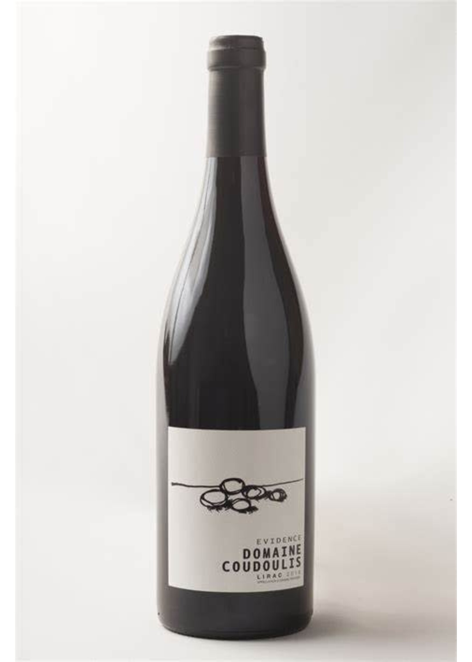 Coudoulis Coudoulis, Lirac, Frankrijk (bio), Rouge (Evidence)