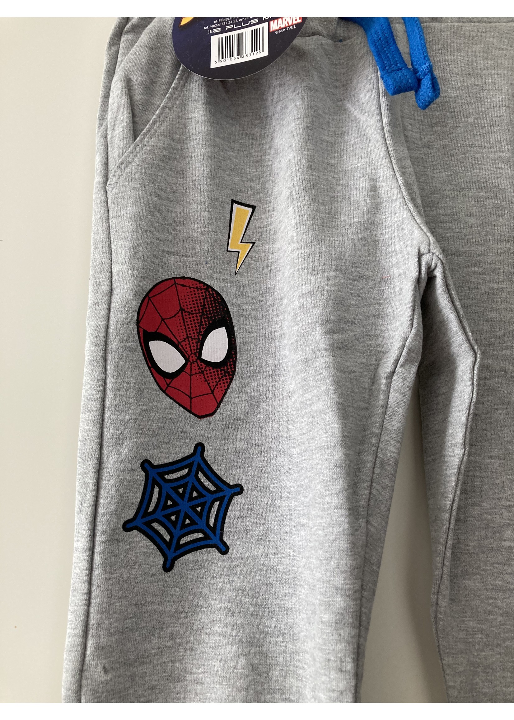 Marvel Spodnie dresowe Spiderman od Marvel szare