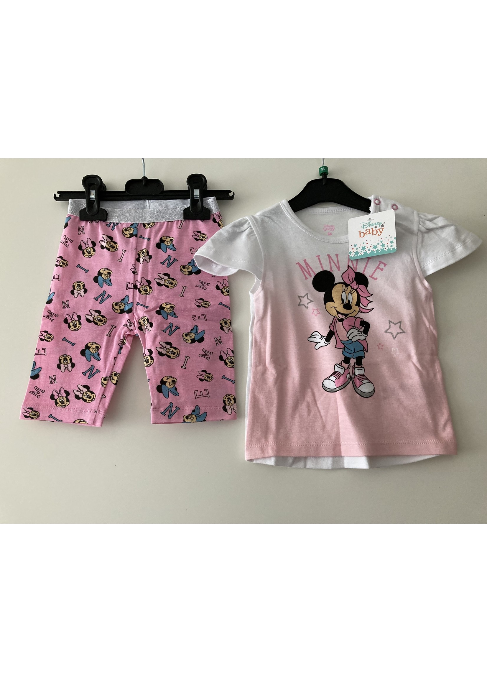 Disney baby Letni zestaw Myszka Minnie z Disney baby pink