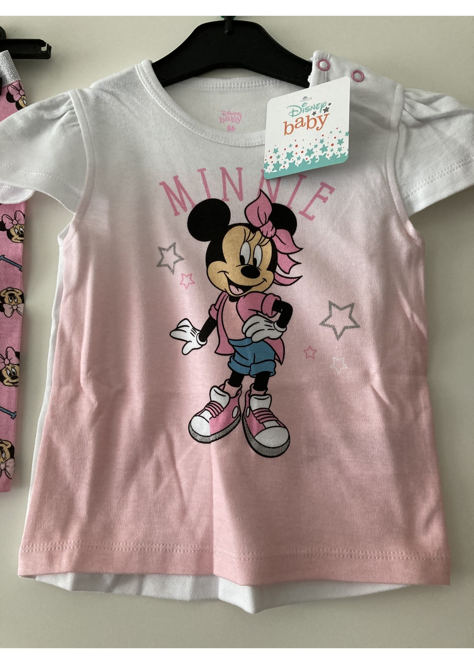 Disney baby Letni zestaw Myszka Minnie z Disney baby pink