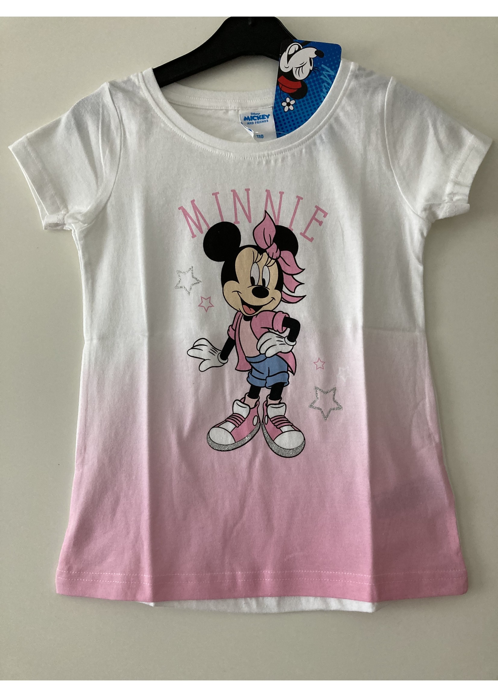 Disney Koszulka z Myszką Minnie z Disney różowa