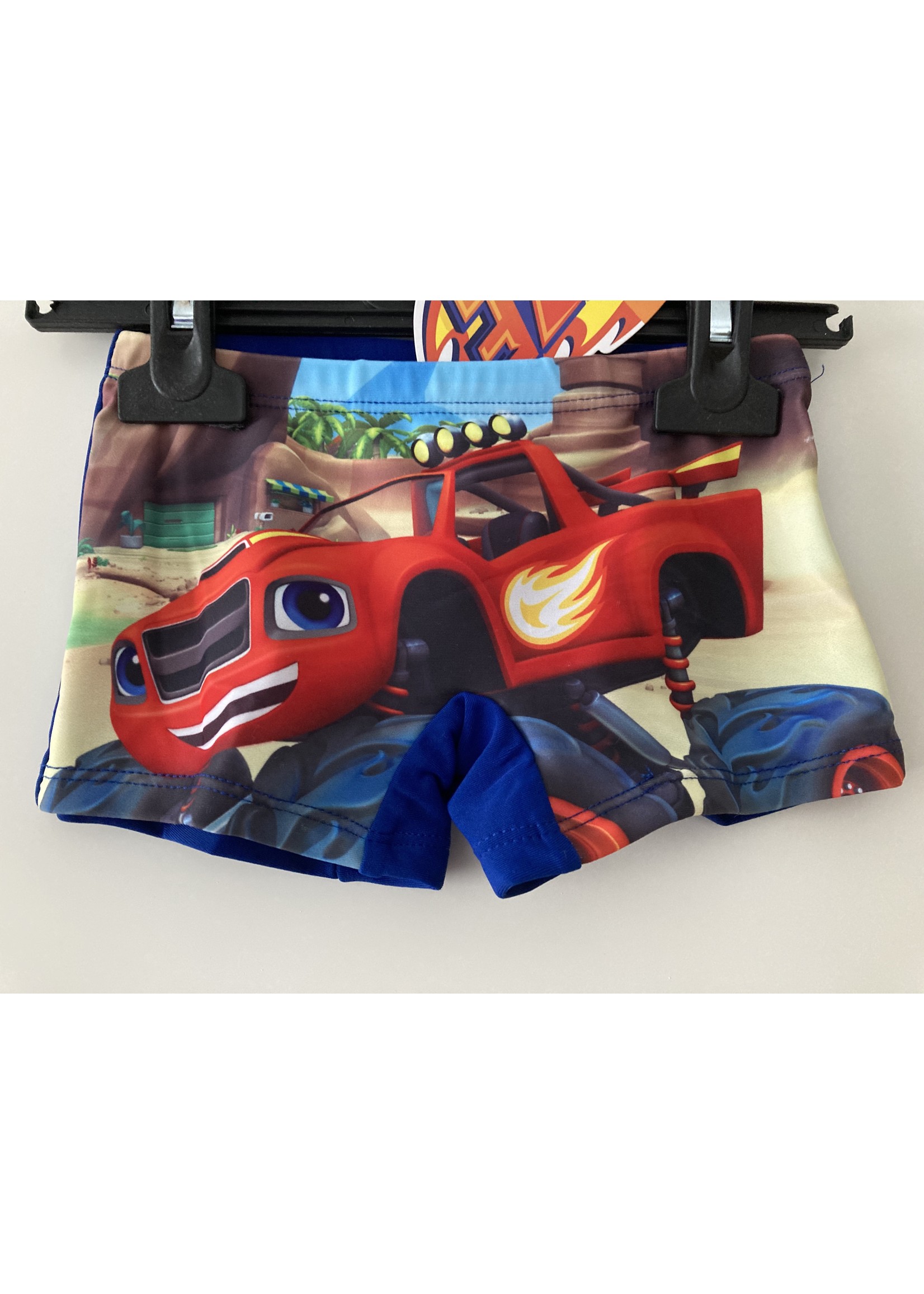 Nickelodeon Blaze swim shorts from Nickelodeon blue