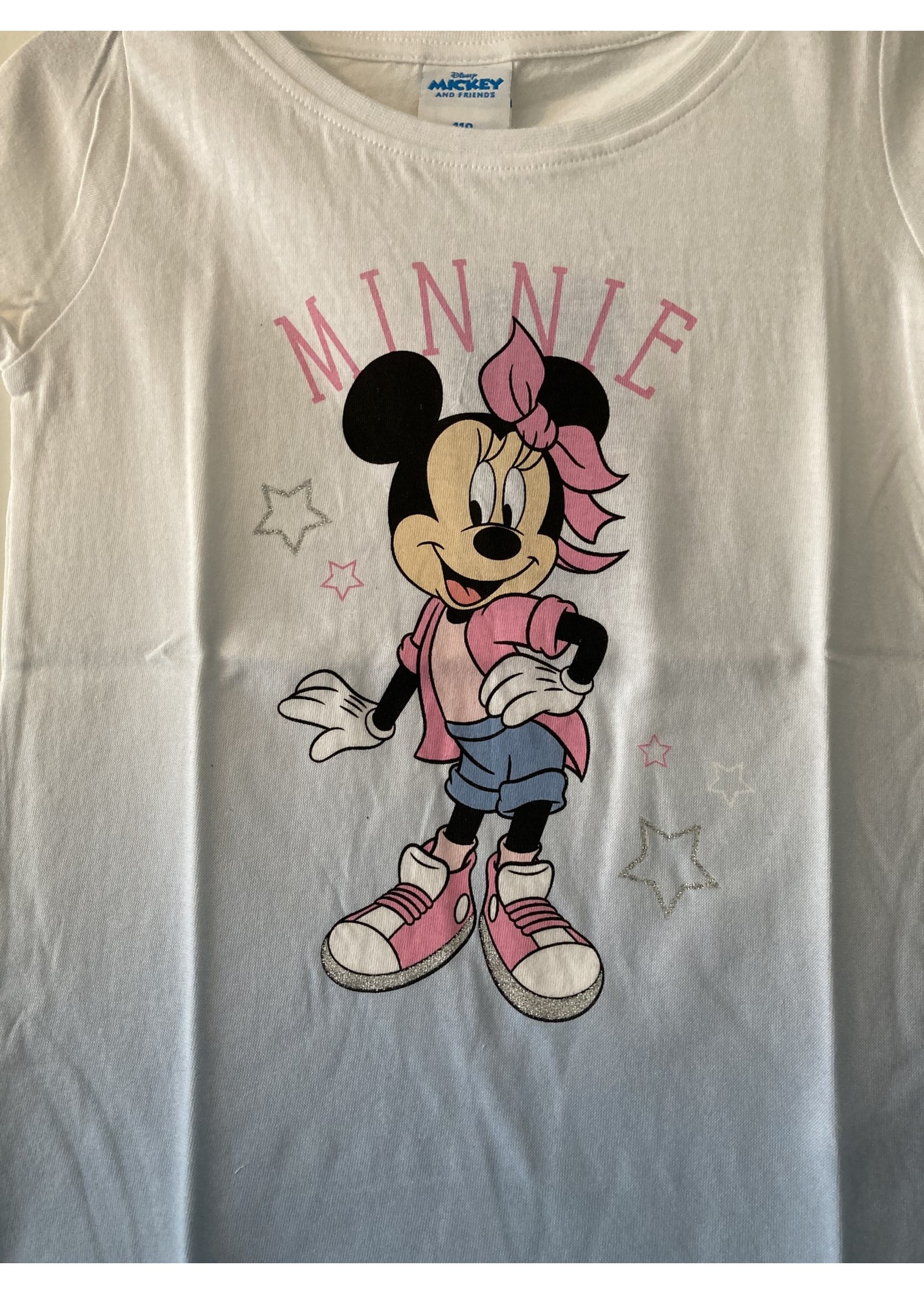 Disney Koszulka z Myszką Minnie z niebieskiego Disneya
