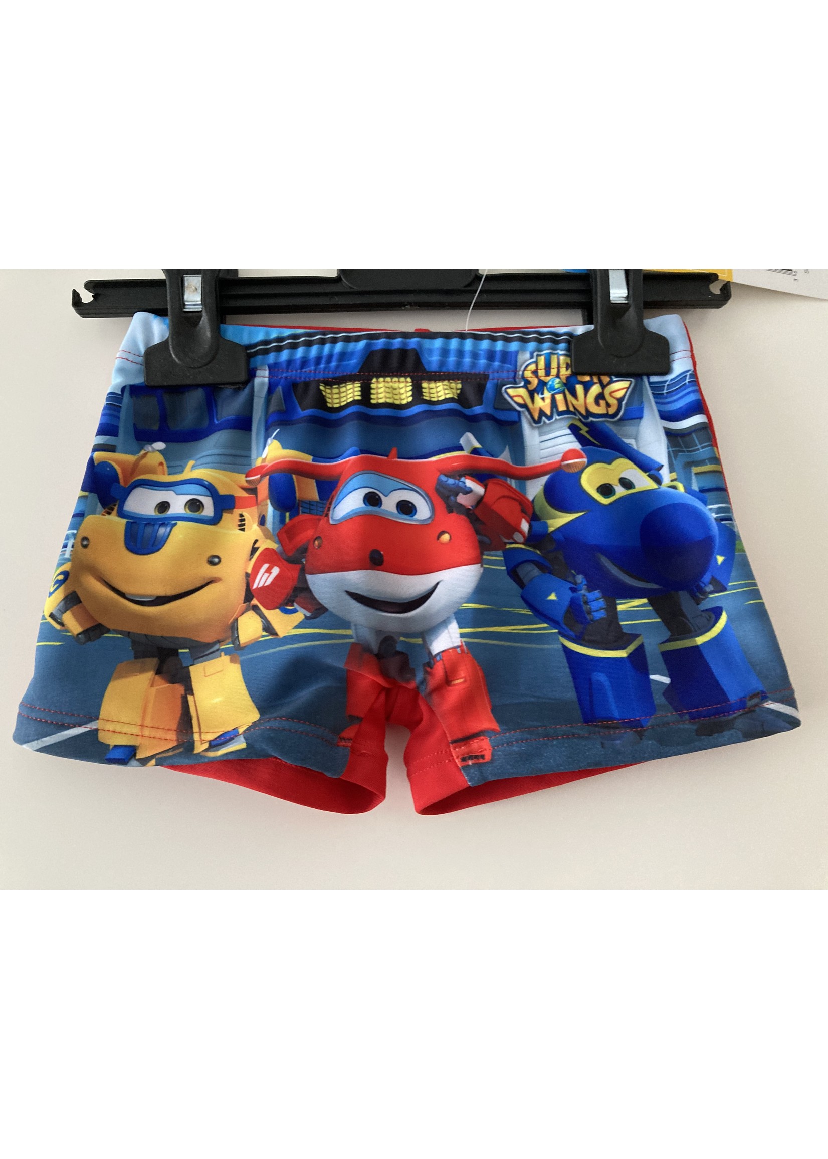 DC Comics SuperWings zwembroek van DC Comics blauw-rood