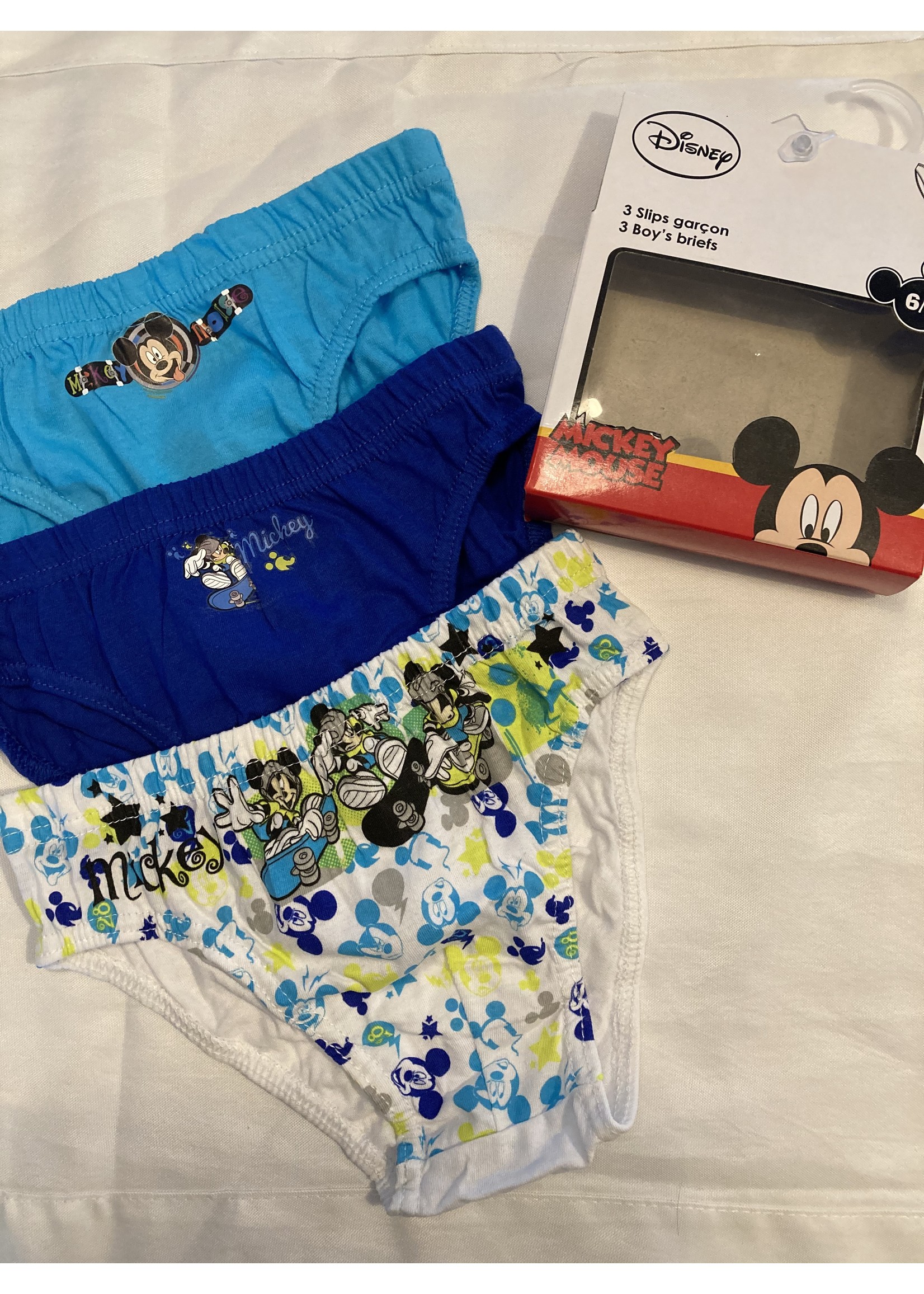 Mickey Mouse briefs from Disney 3 pack 