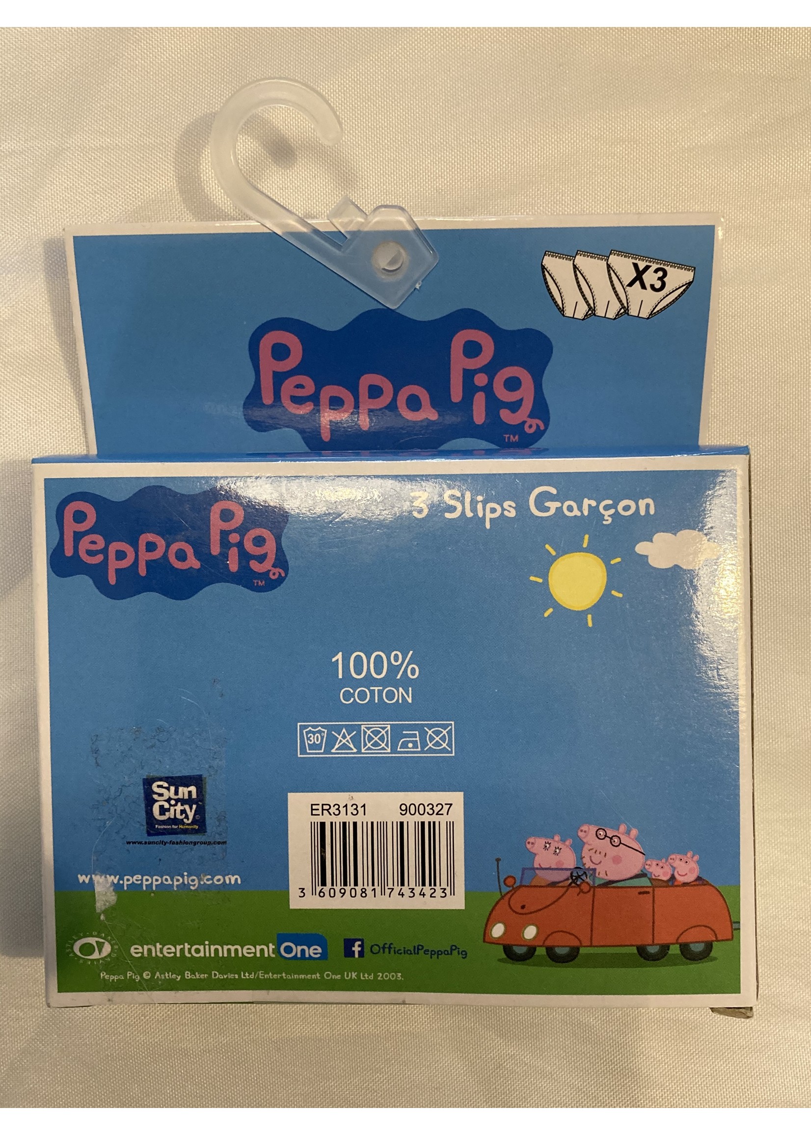 Peppa Pig briefs 3 pack 