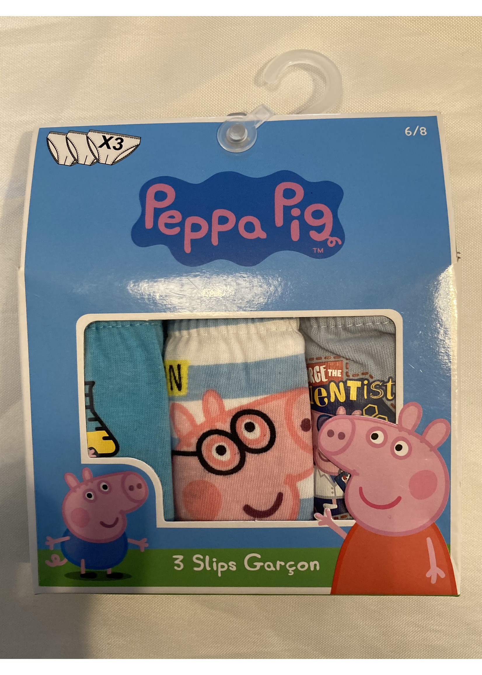 Peppa Pig 3 PACK PEPPA WUTZ - Briefs - mehrfarbig/multi-coloured