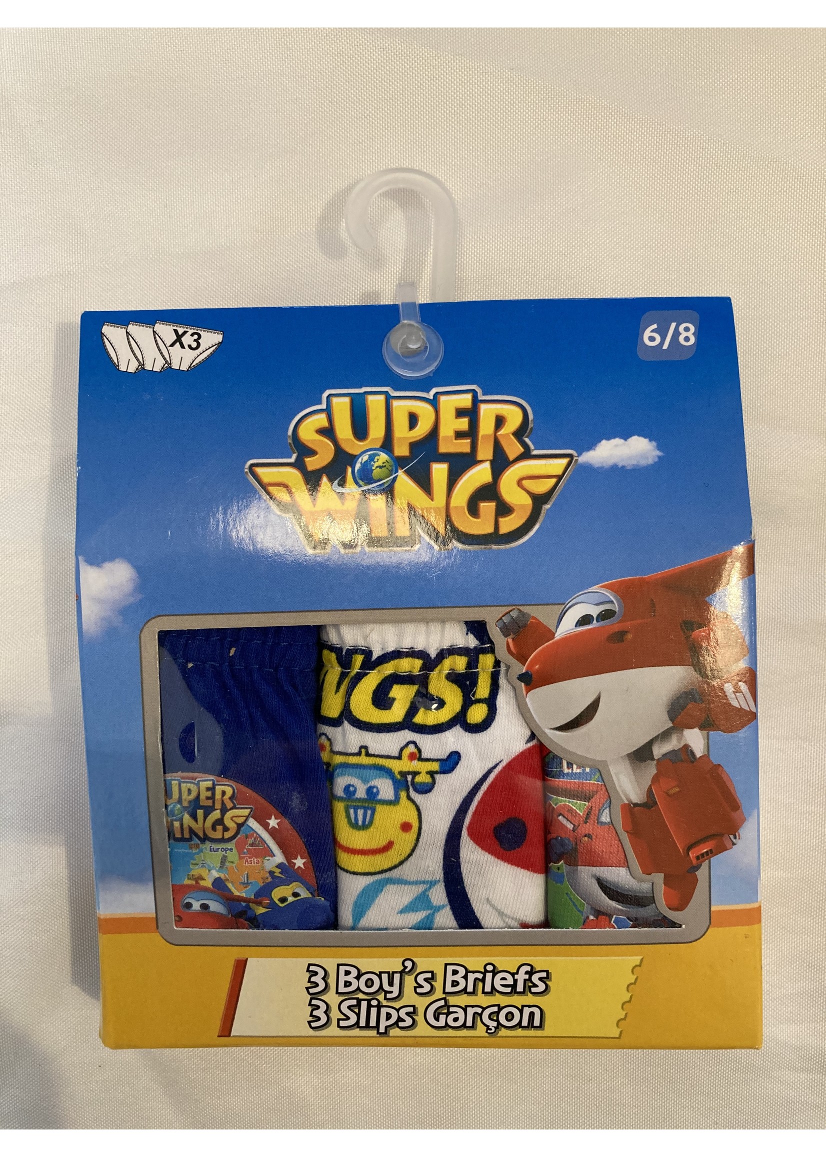 SUPER WINGS Slips van SuperWings 3 pack