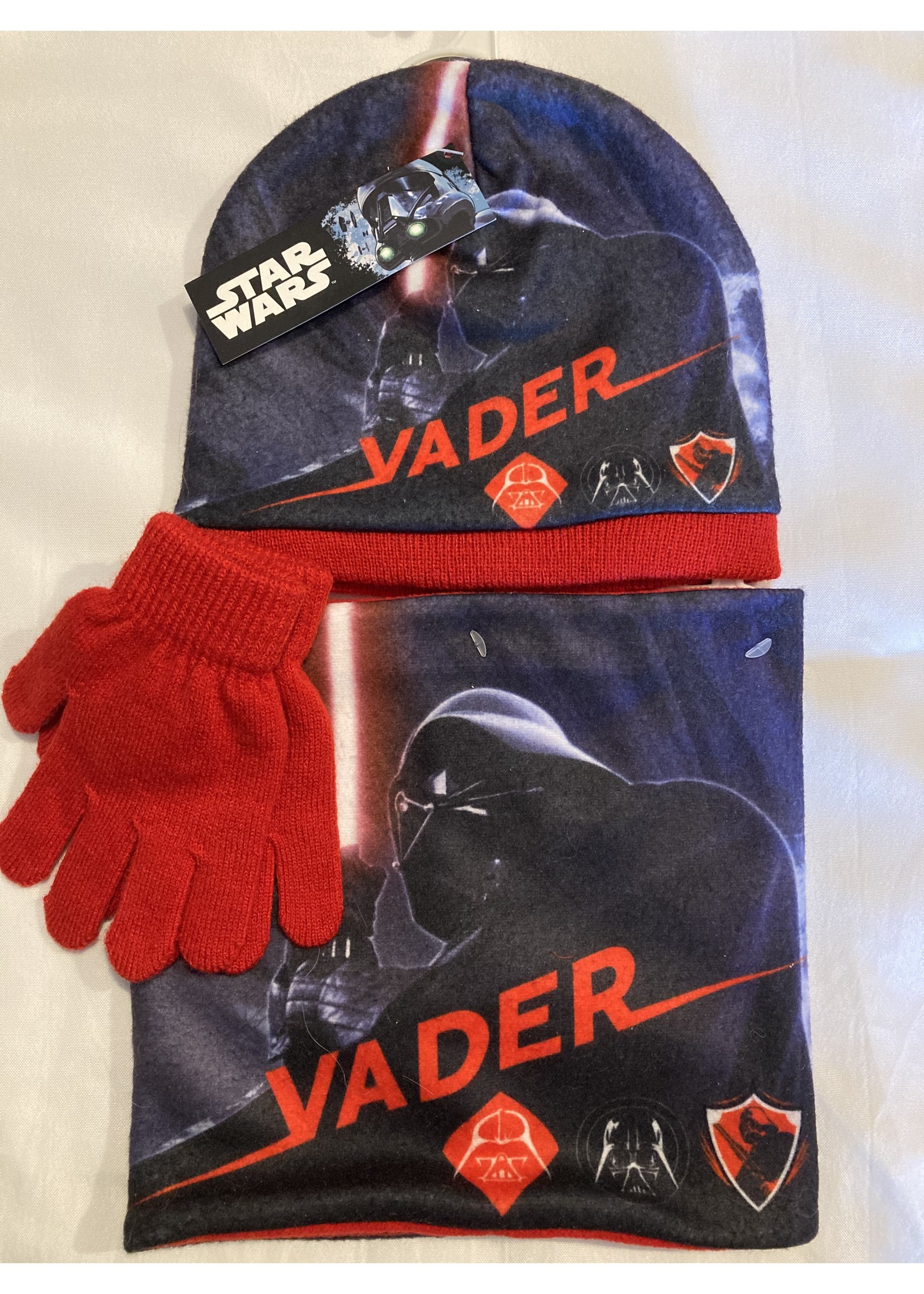 Disney star Wars 3-piece winter set from Disney anthracite grey-red