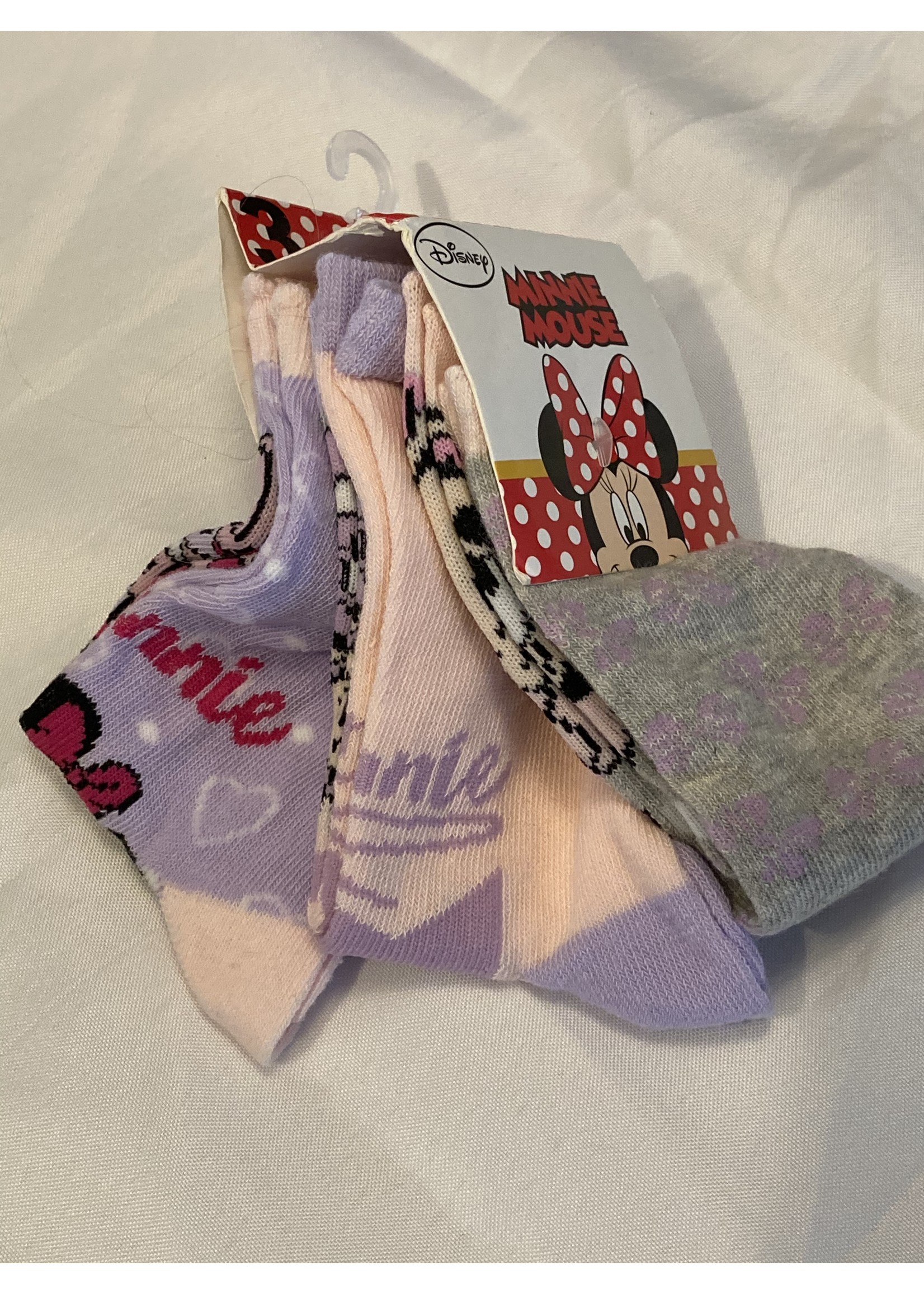 Disney Skarpetki z Myszką Minnie od Disney 3 pack