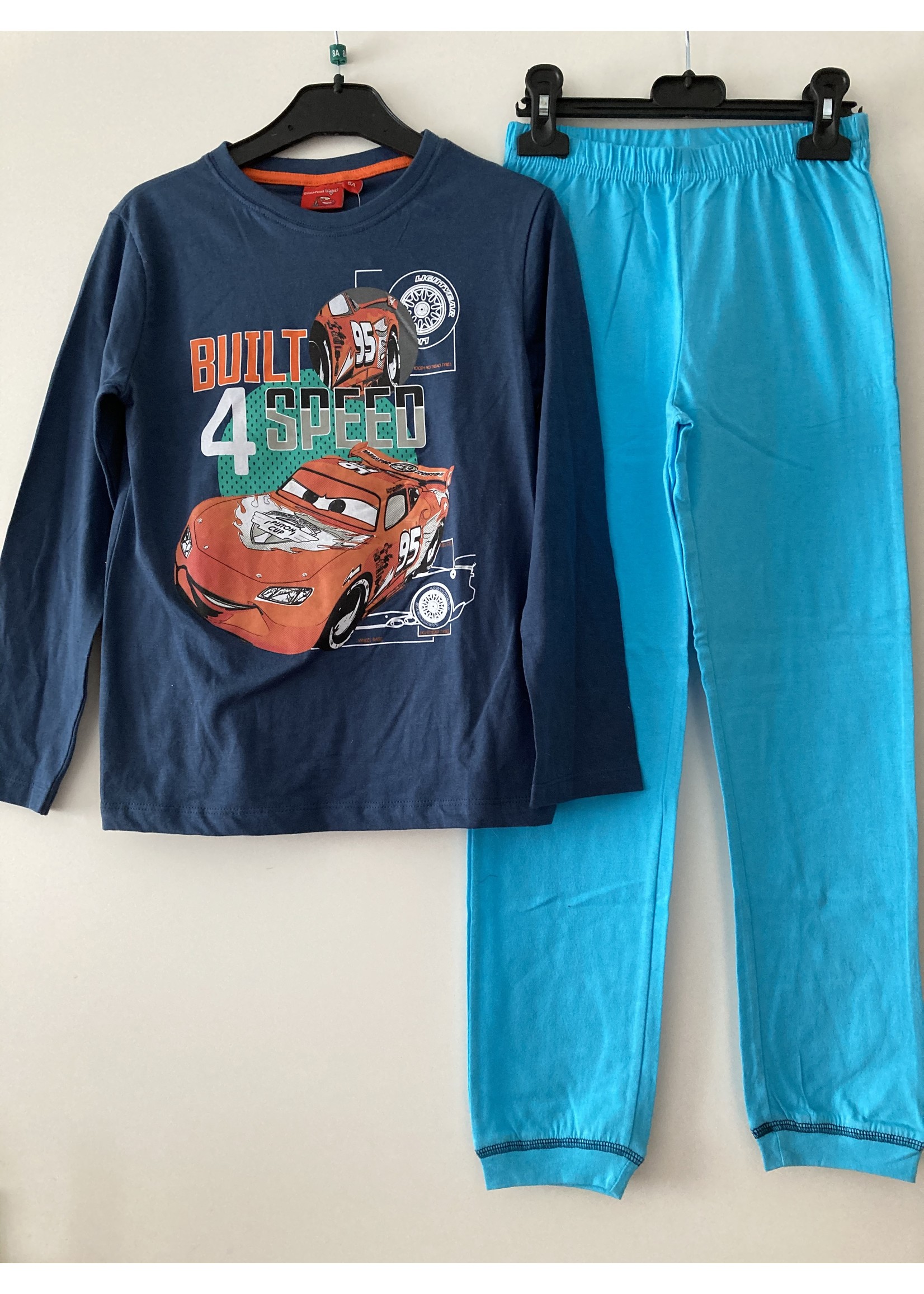 Disney pajamas Cars blue