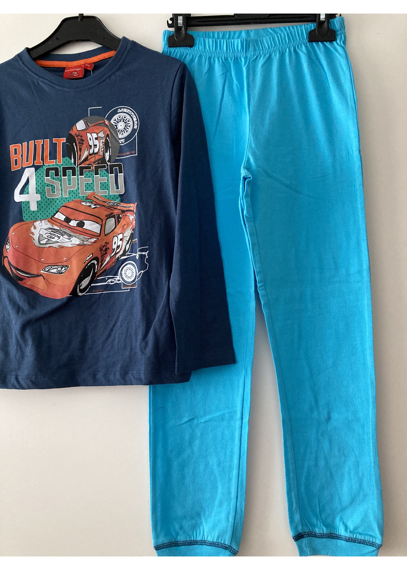 Disney pajamas Cars blue