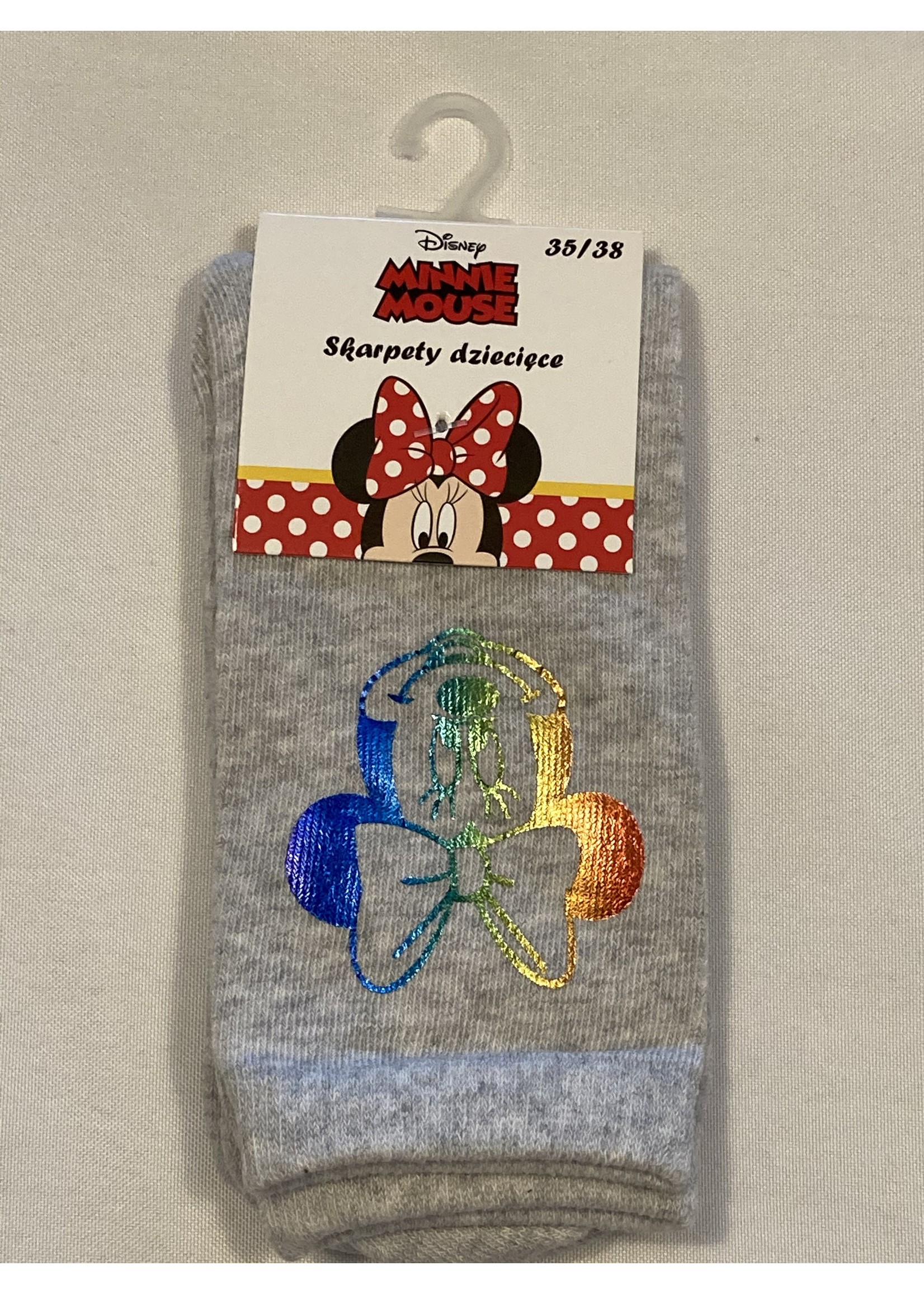 Disney Minnie Mouse socks from Disney gray