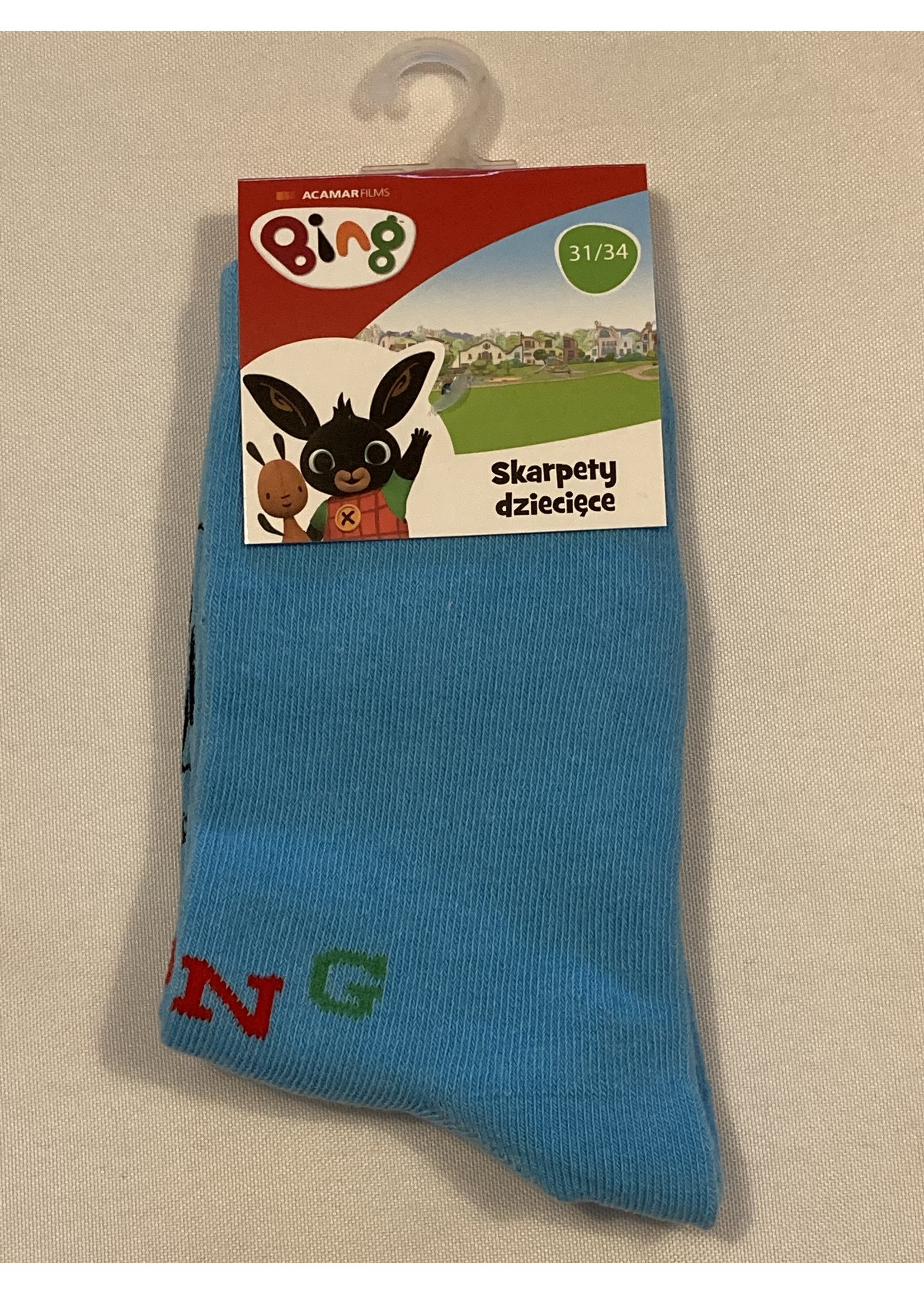Bing Bunny Bing socks from Bing blue