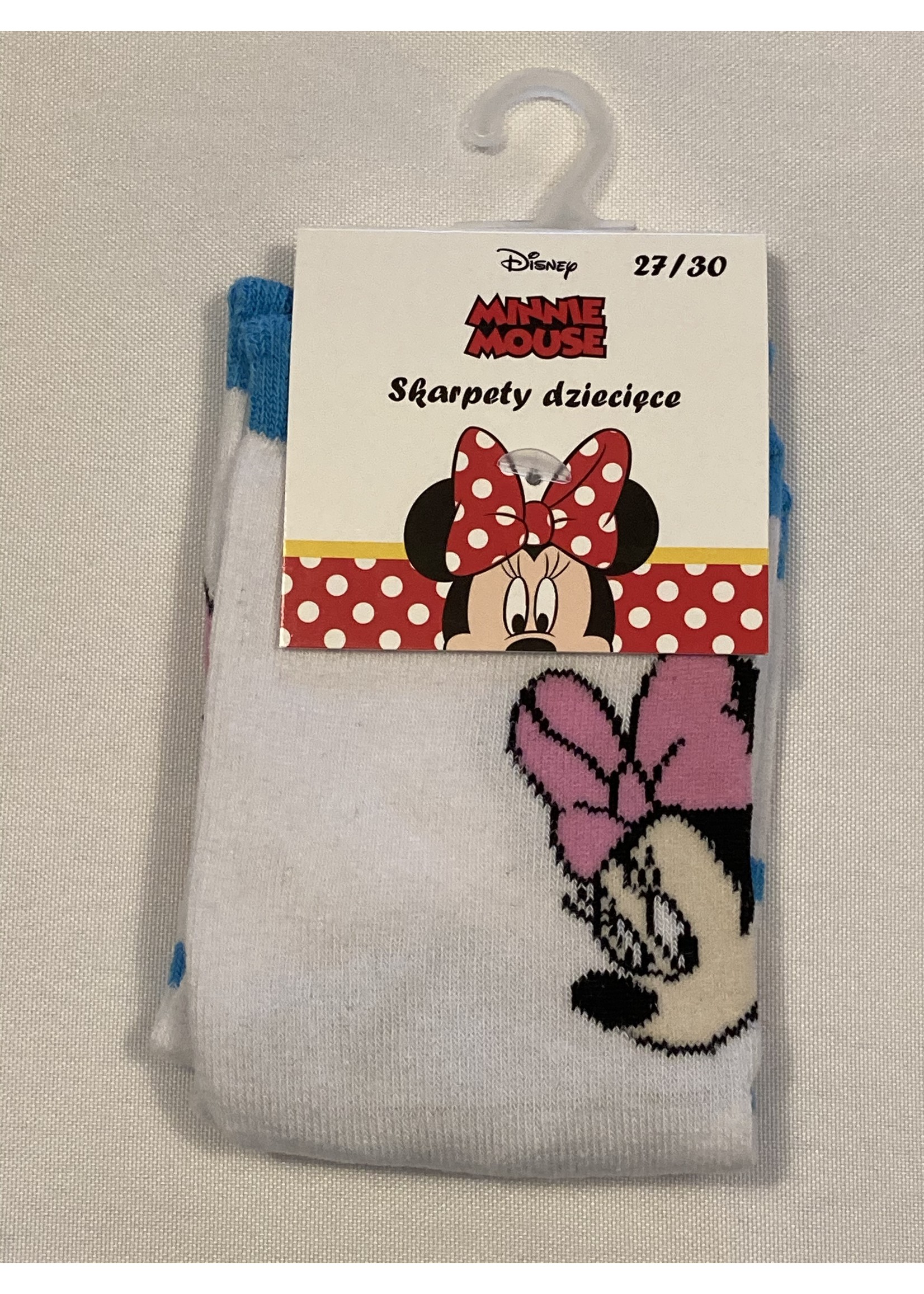 Disney Minnie Mouse sokken van Disney wit-blauw