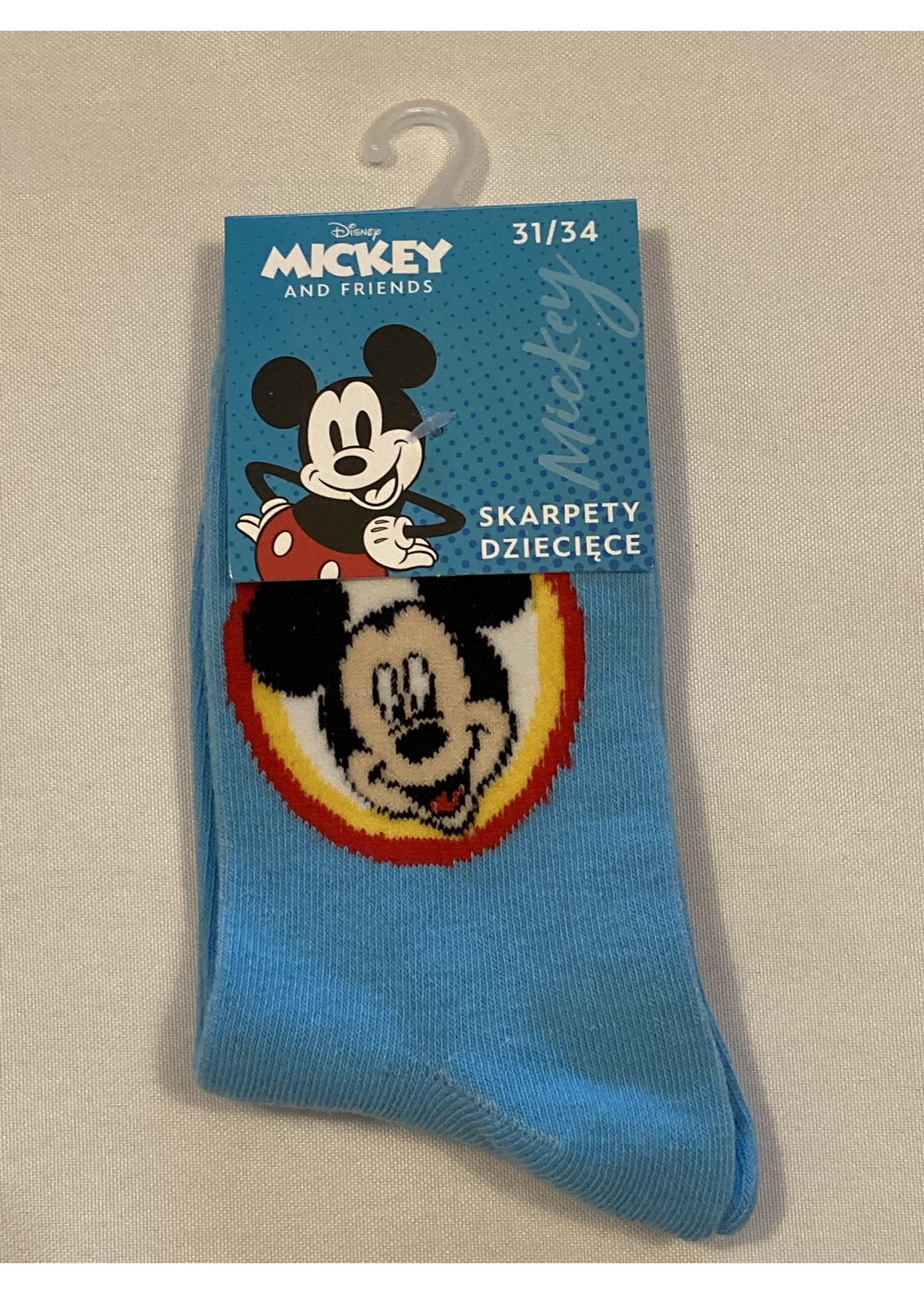 Disney Skarpetki z Myszką Miki z Disney niebieskie