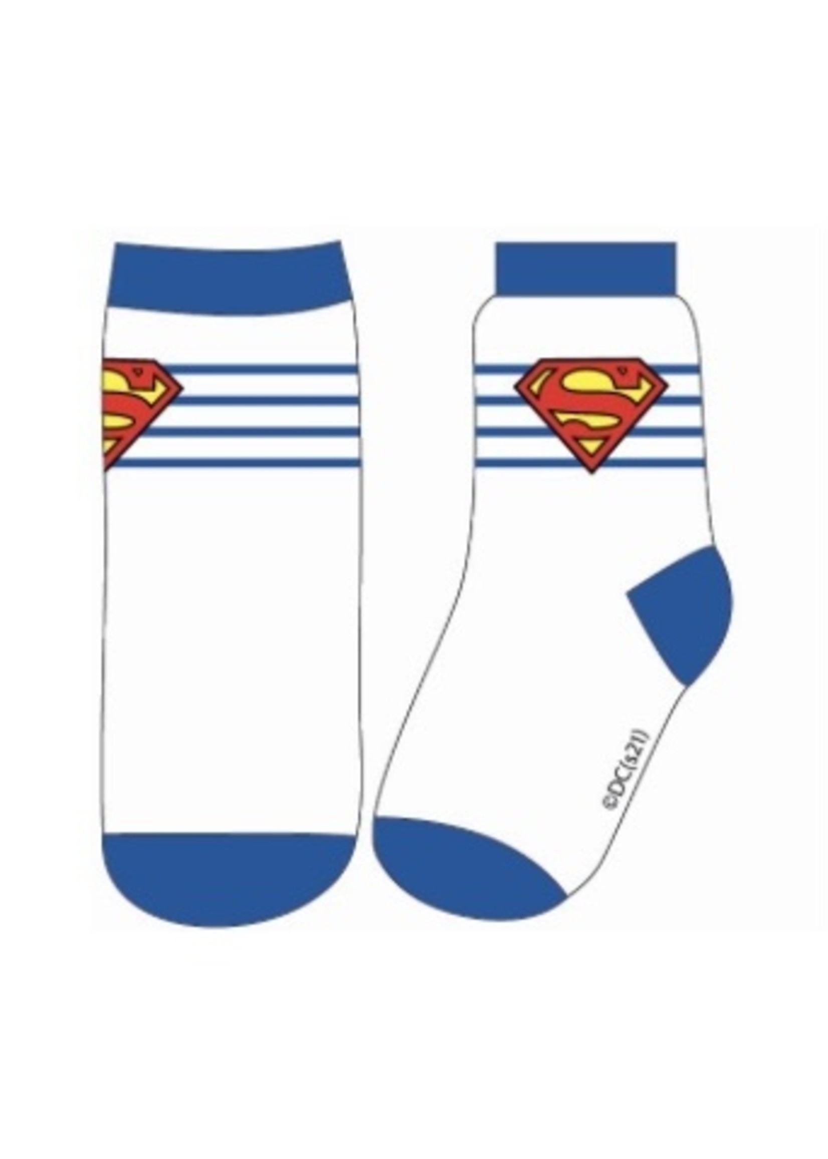 DC Comics Superman socks from DC Comics white