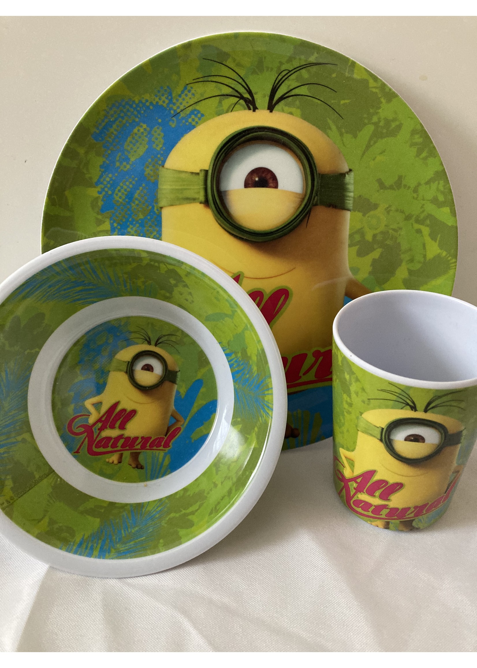 MINIONS Children's tableware from Minions 3-piece