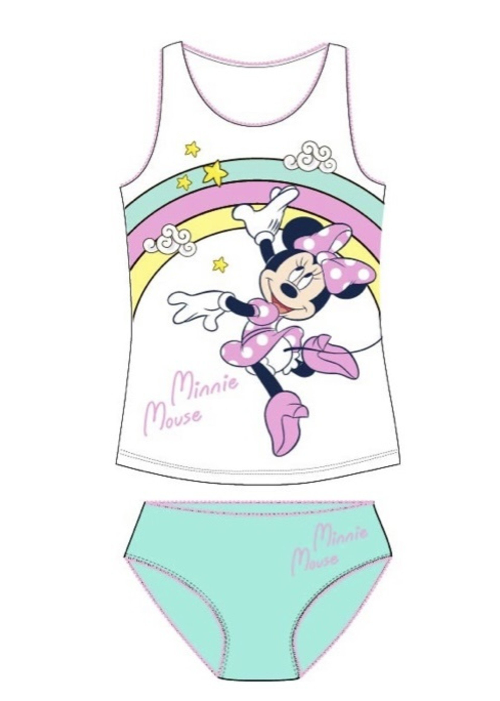 Minnie Mouse underwear from Disney mint green 