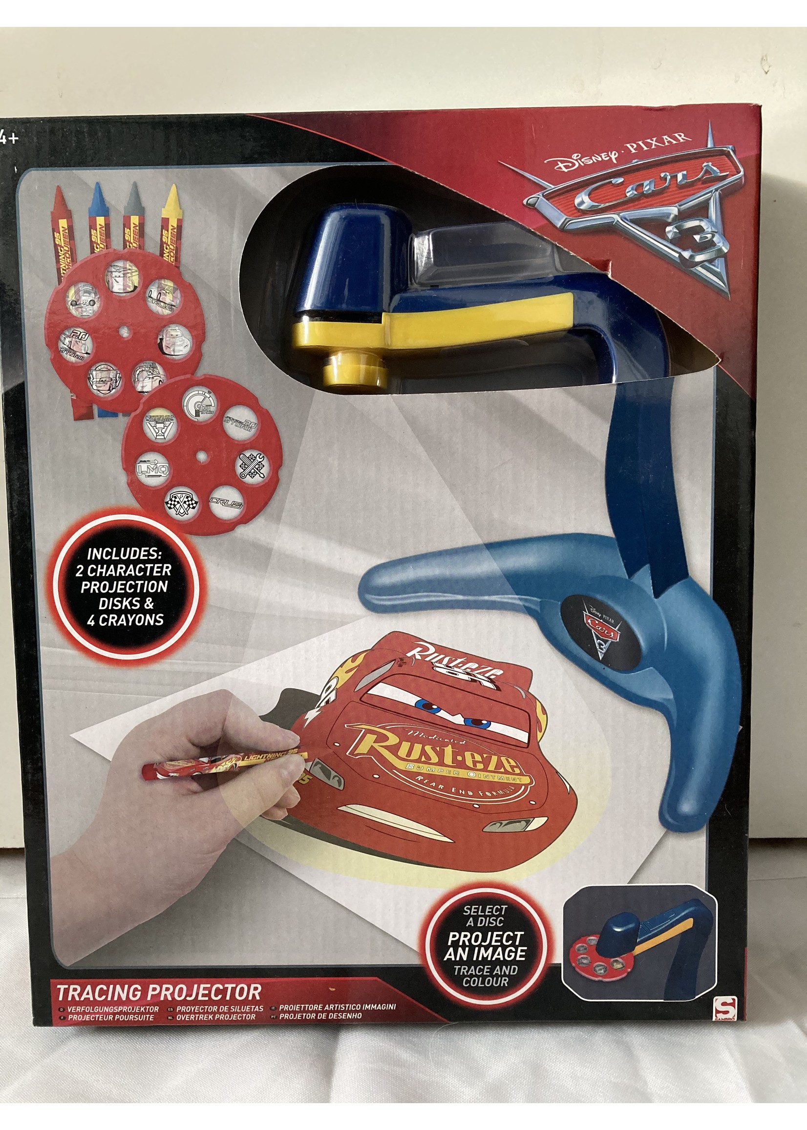Disney Cars cover projector from Disney blue