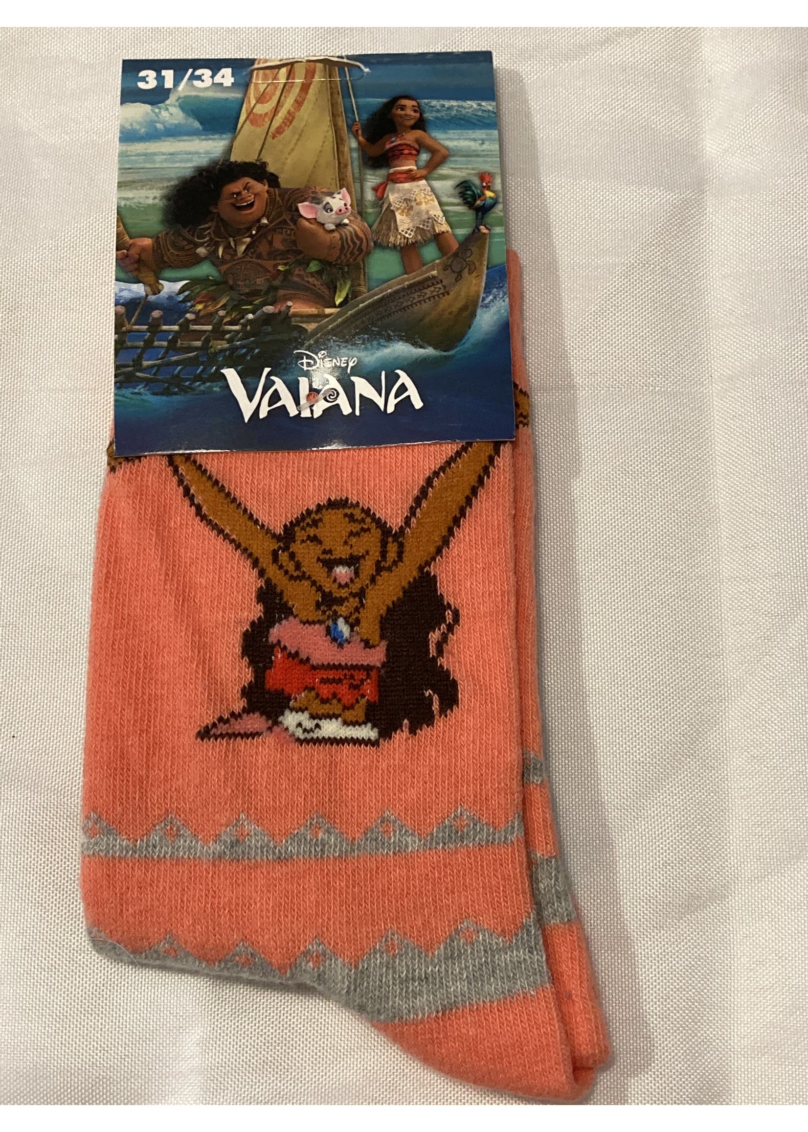 Disney Moana socks from Disney grey-orange