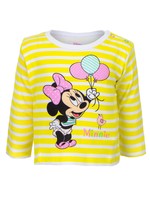 Disney baby Długi rękaw Minnie żółty