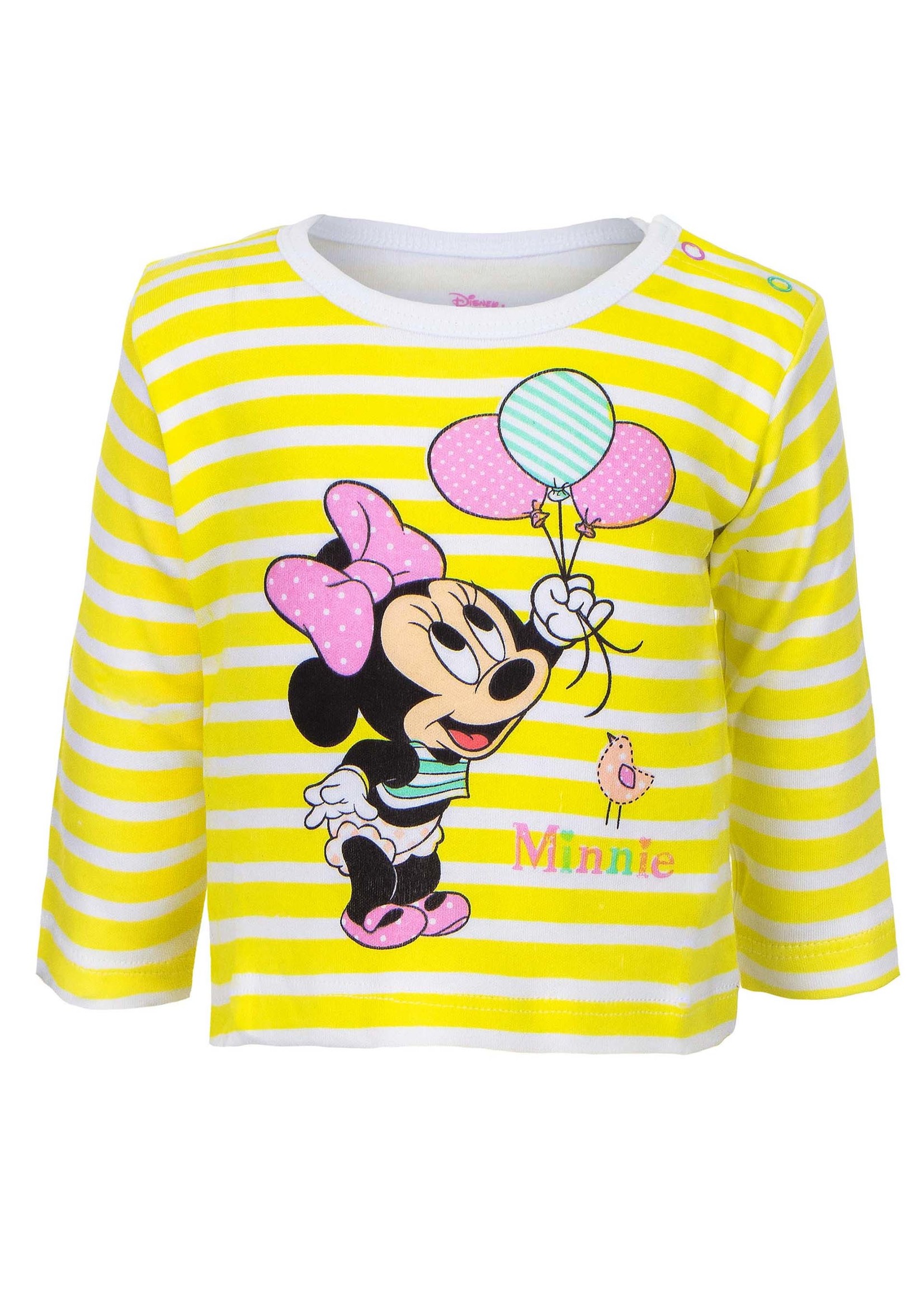 Disney baby Minnie Mouse longsleeve van Disney baby geel