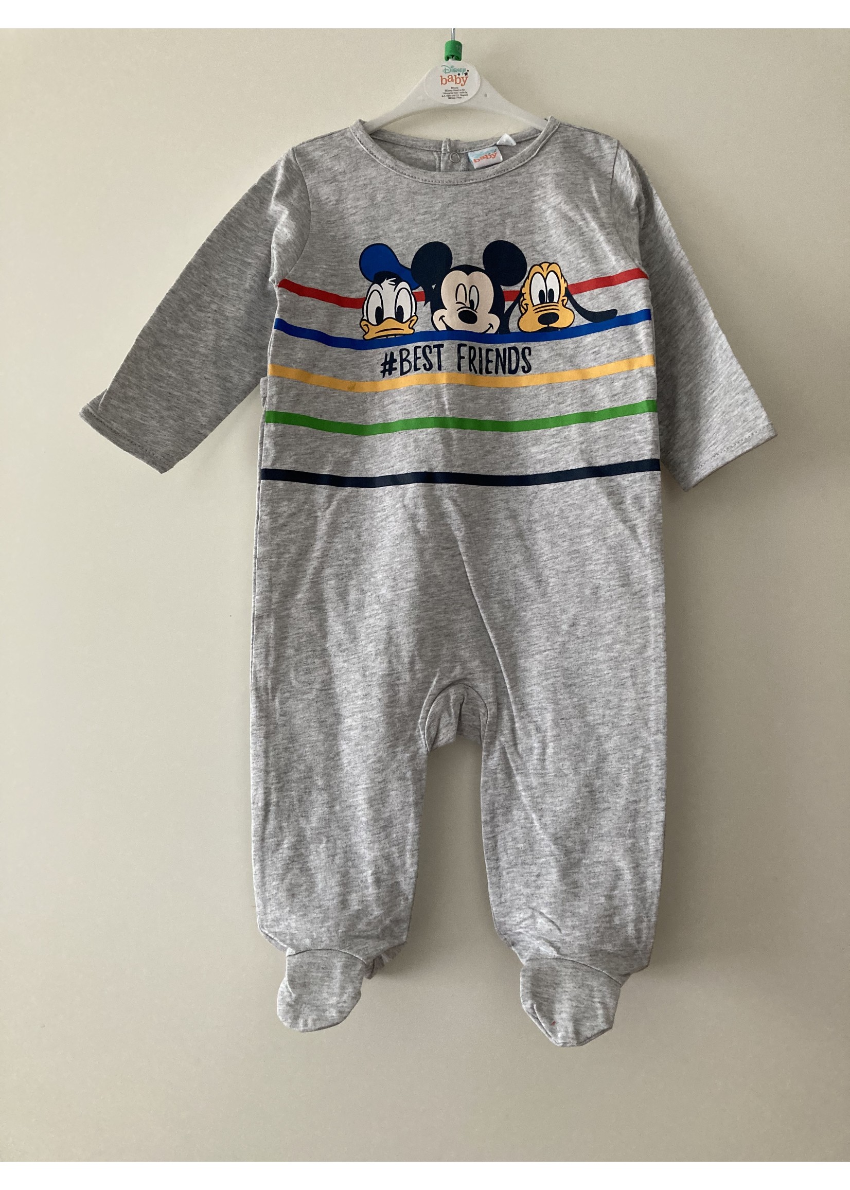 Disney baby Romper Myszka Miki z Disney baby szary