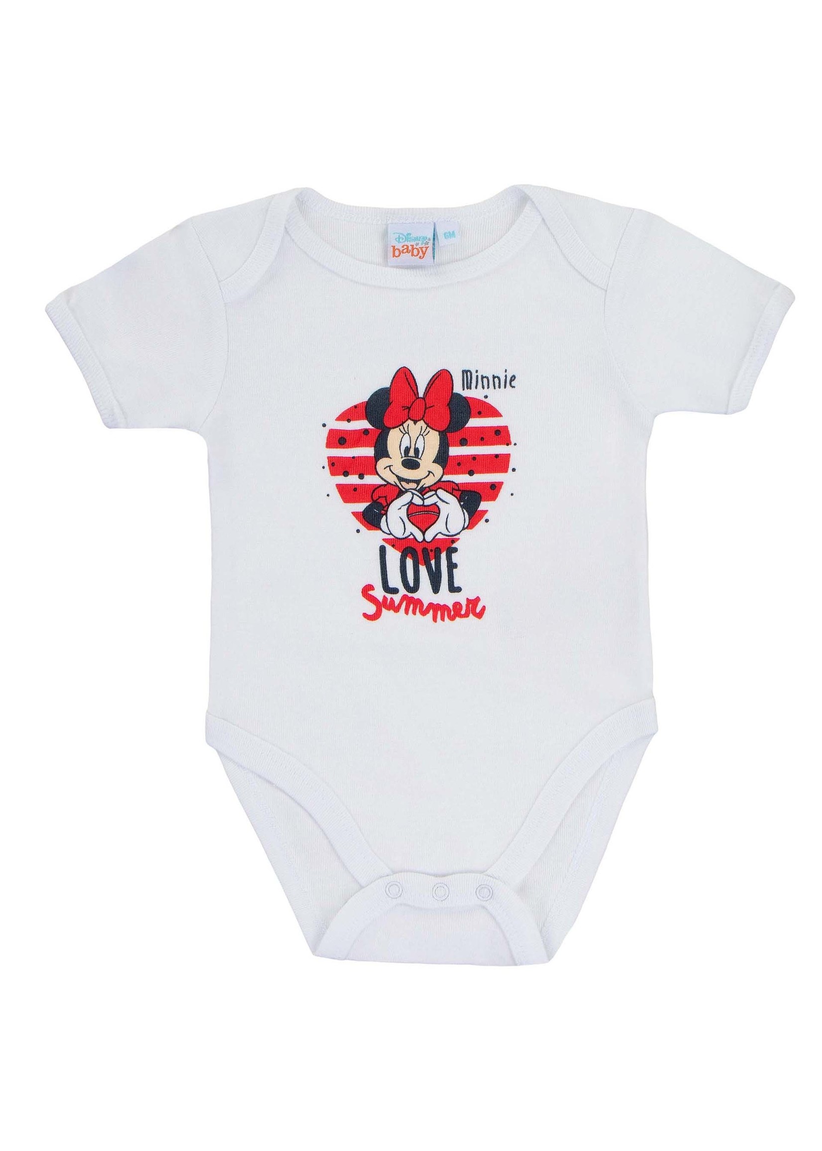 Disney baby Minnie Mouse rompertjes van Disney baby 2 pack