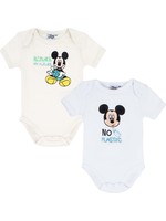 Disney baby Romper 2 Mickey beż/biały