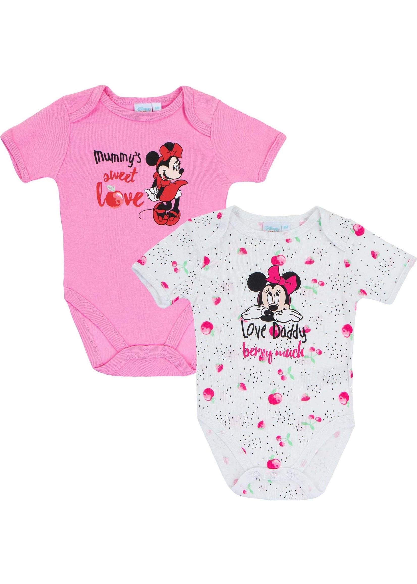 Disney baby Minnie Mouse rompers from Disney baby 2 pack