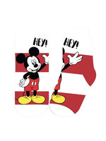 Disney Skarpetki Mickey czerwono-białe