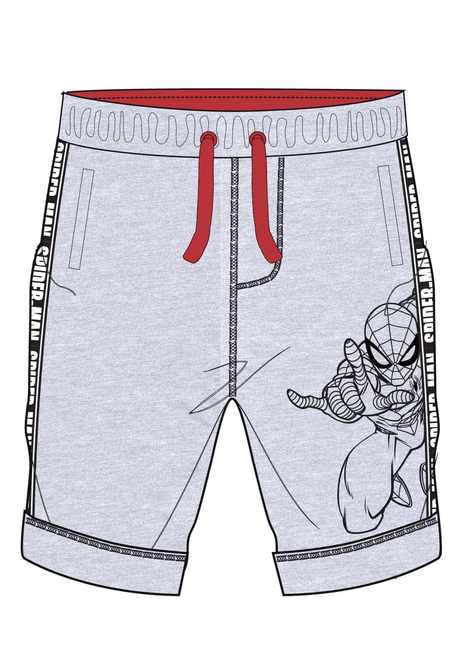 Marvel Spiderman shorts from Marvel gray