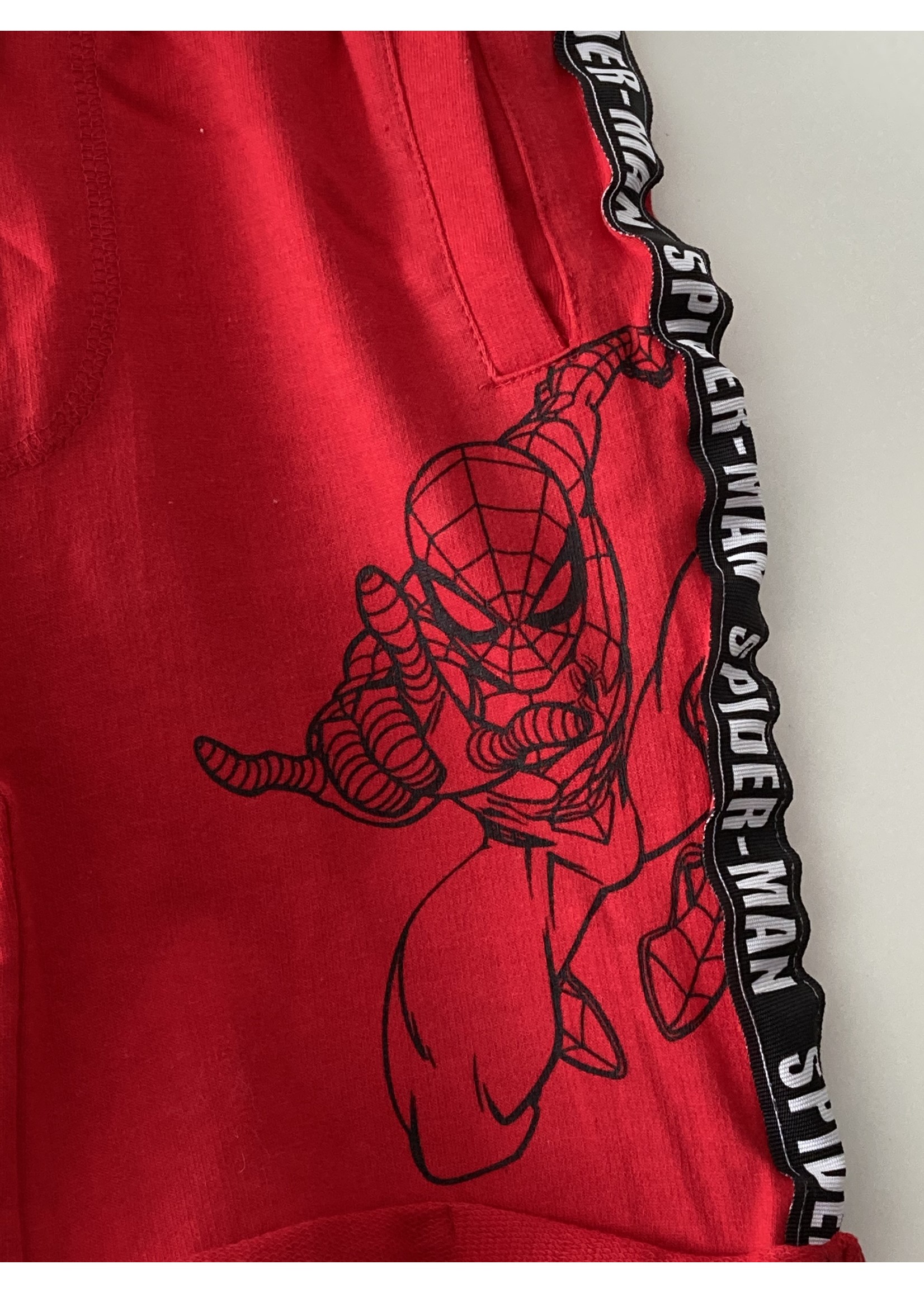 Marvel Spiderman shorts from Marvel red