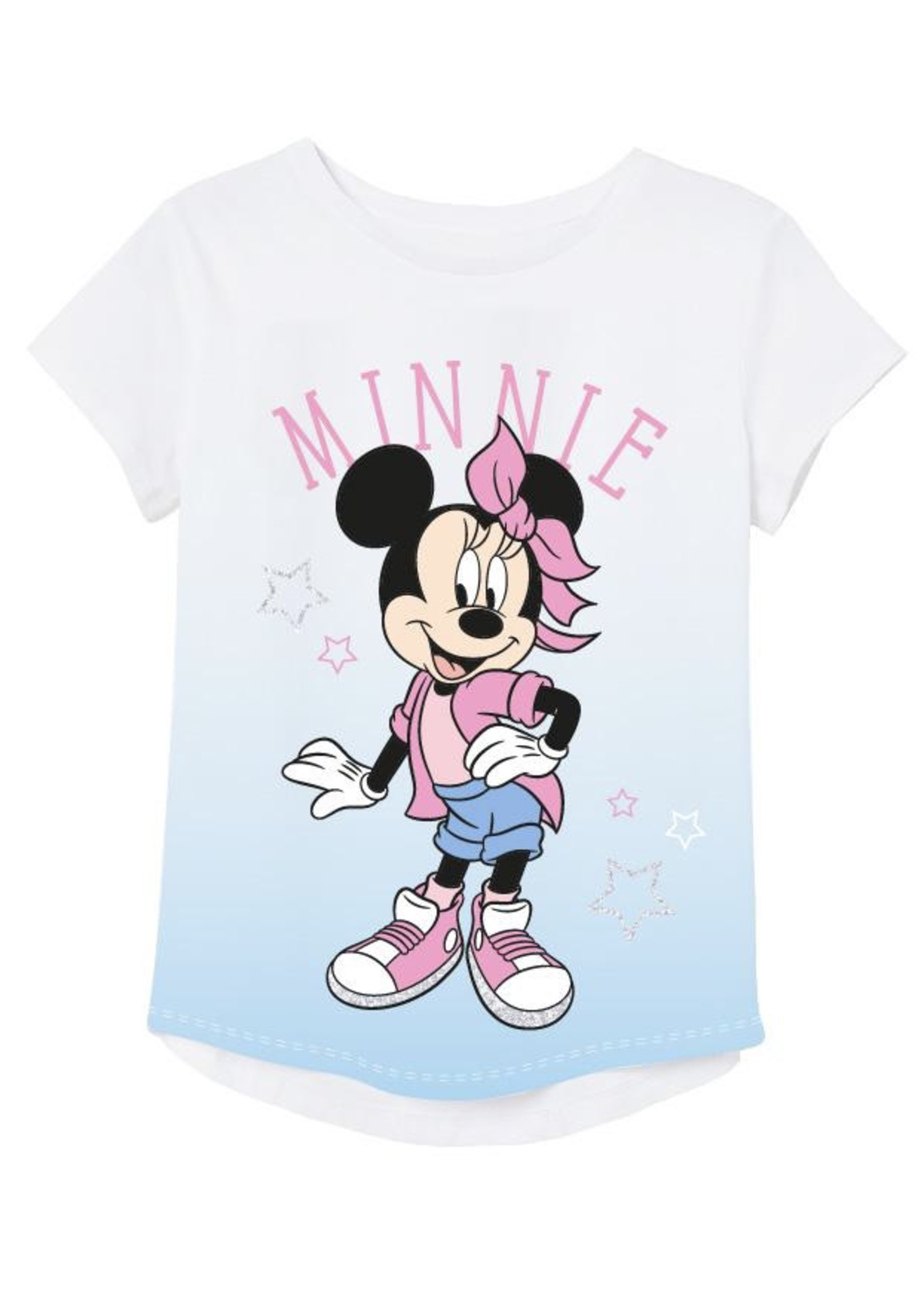 Disney Koszulka z Myszką Minnie z niebieskiego Disneya