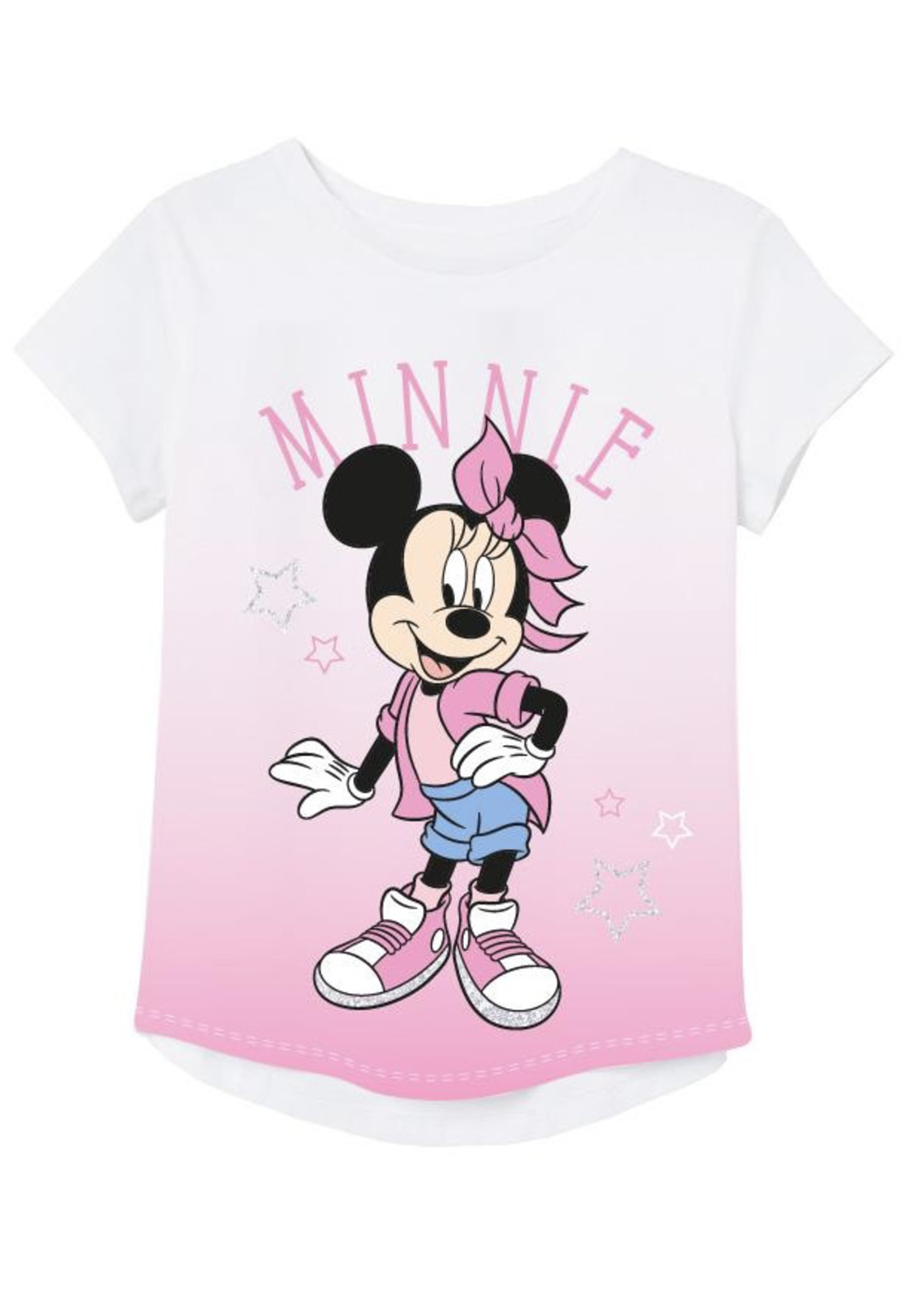 Disney Koszulka z Myszką Minnie z Disney różowa