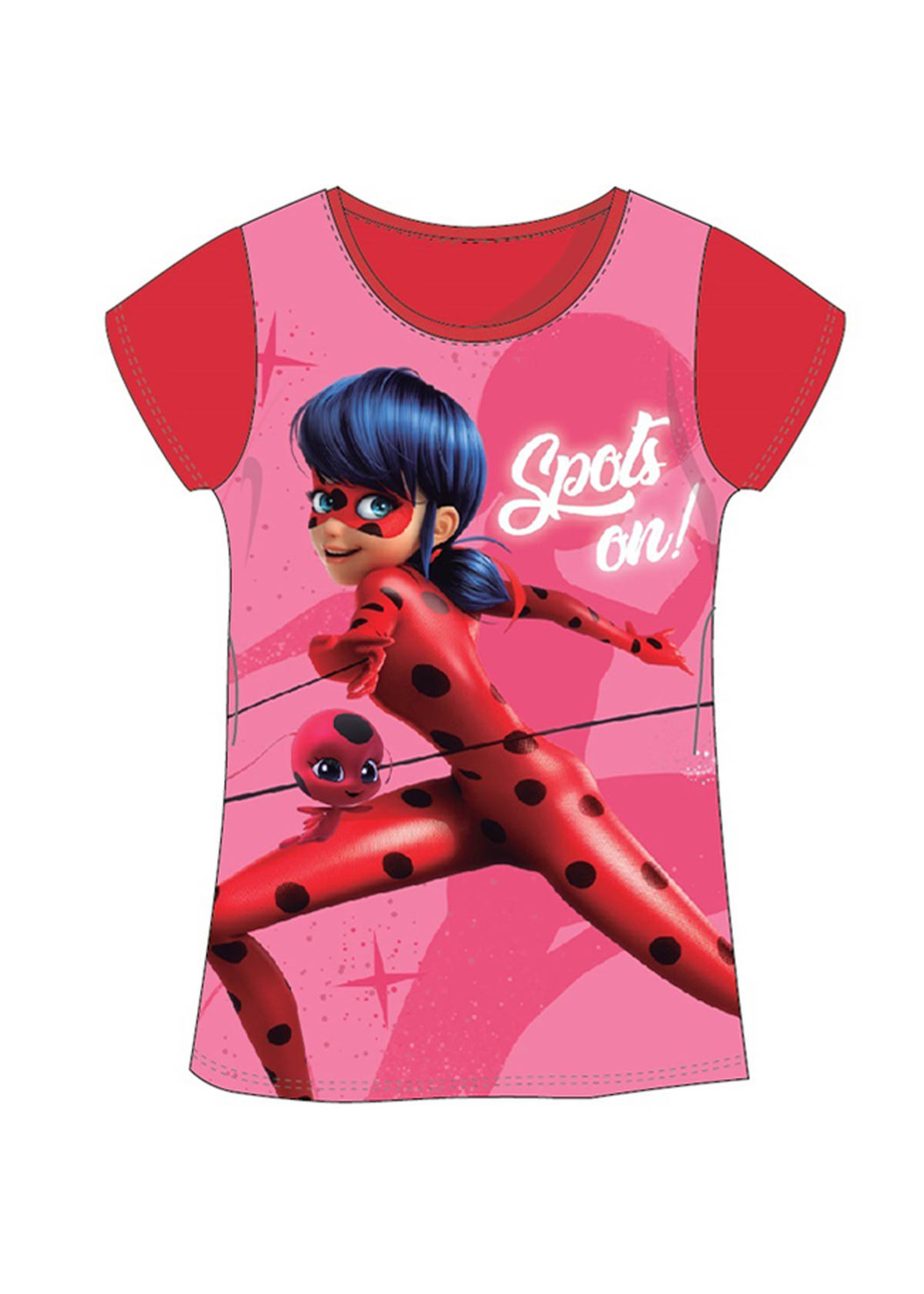 Miraculous Ladybug T-shirt van Miraculous rood