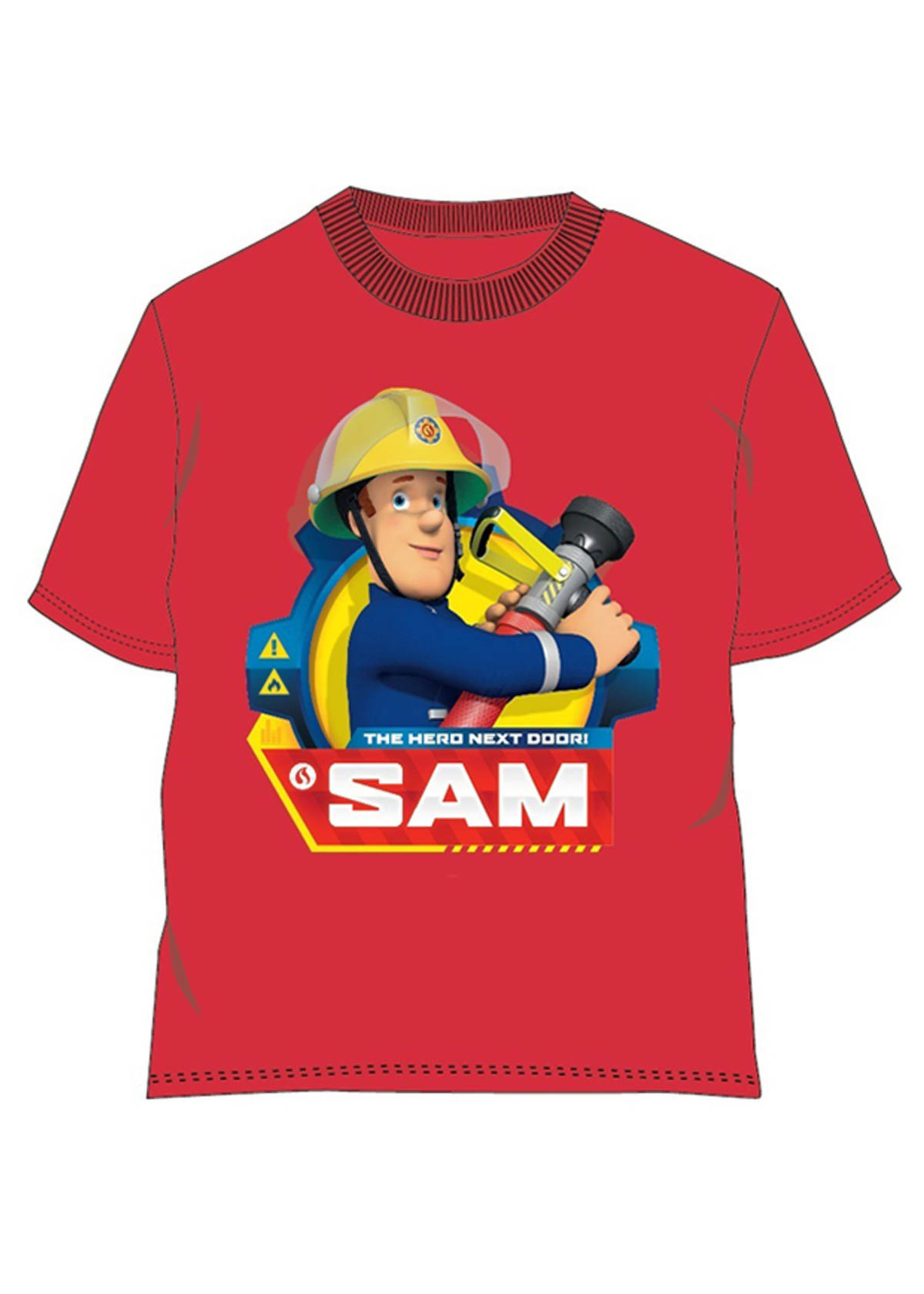 Fireman SAM Czerwona koszulka Strażak SAM