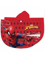 Marvel Ponczo Spiderman czerwony
