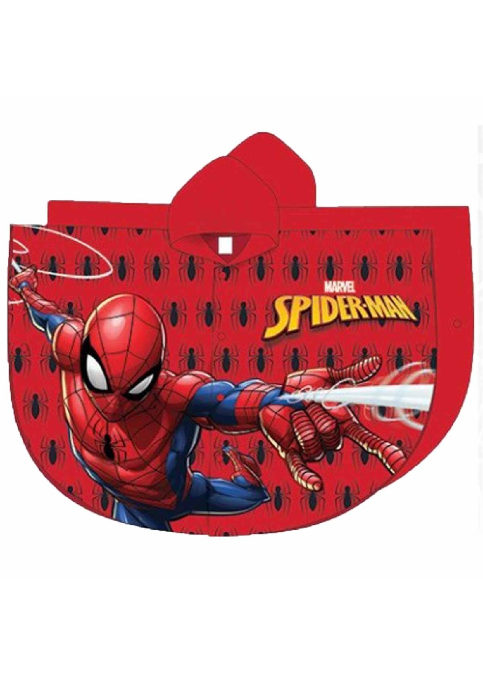 Marvel Ponczo przeciwdeszczowe Spiderman od Marvel czerwone