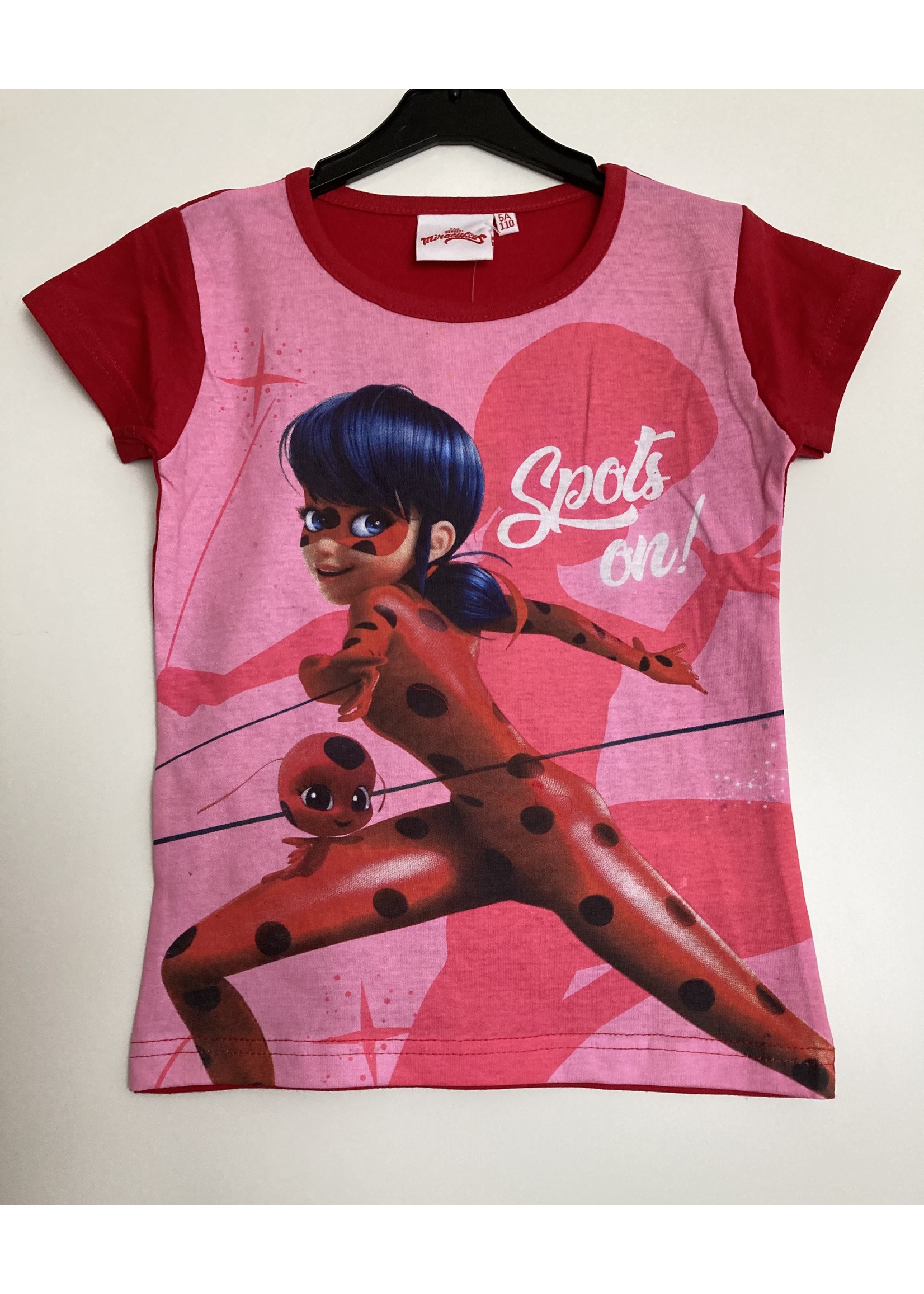 Miraculous Ladybug T-shirt van Miraculous rood