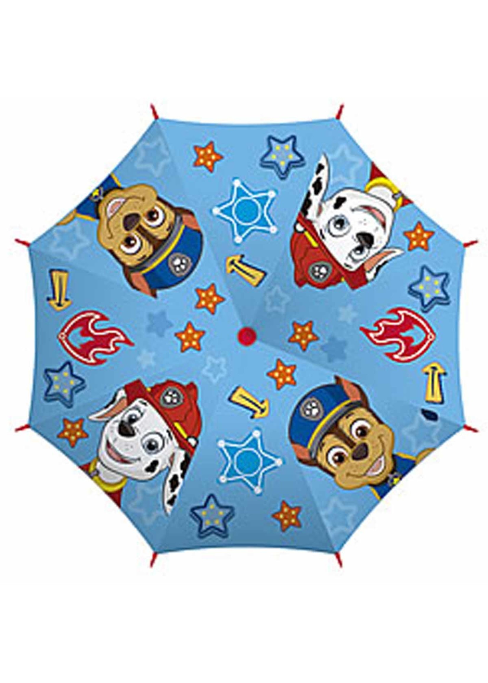 Nickelodeon Paw Patrol paraplu van Nickelodeon blauw-rood