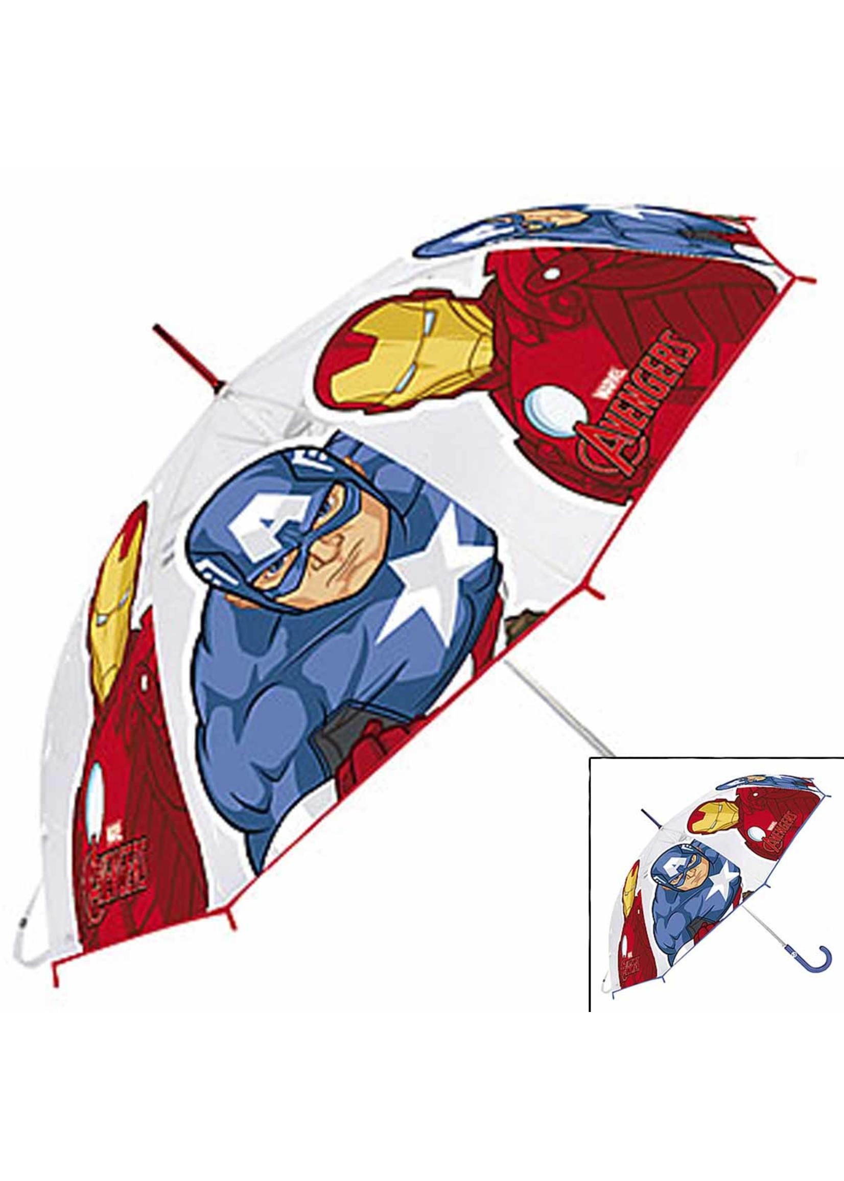 Marvel Parasol Avengers Marvel biało-czerwony