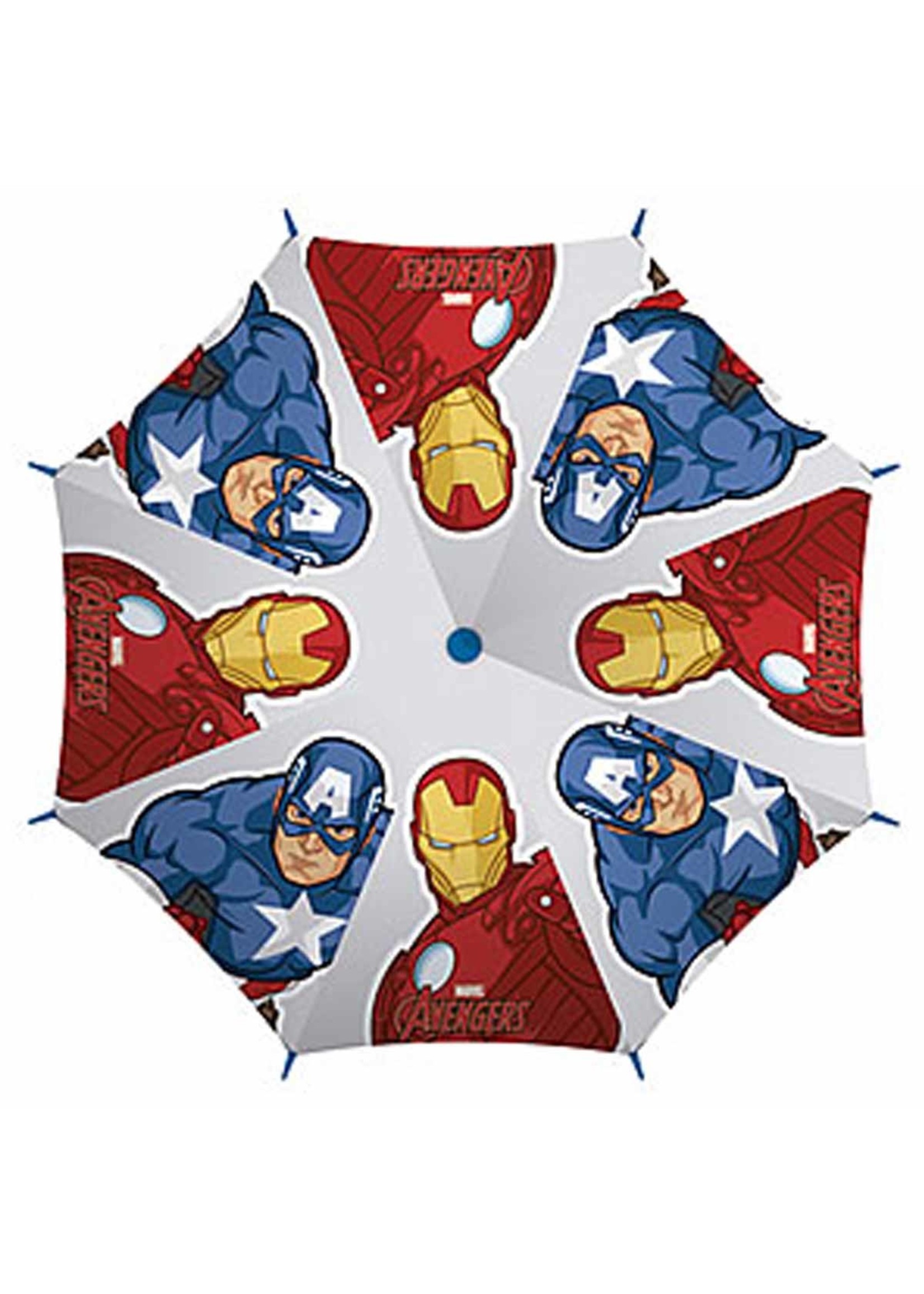Marvel Avengers paraplu van Marvel wit-blauw