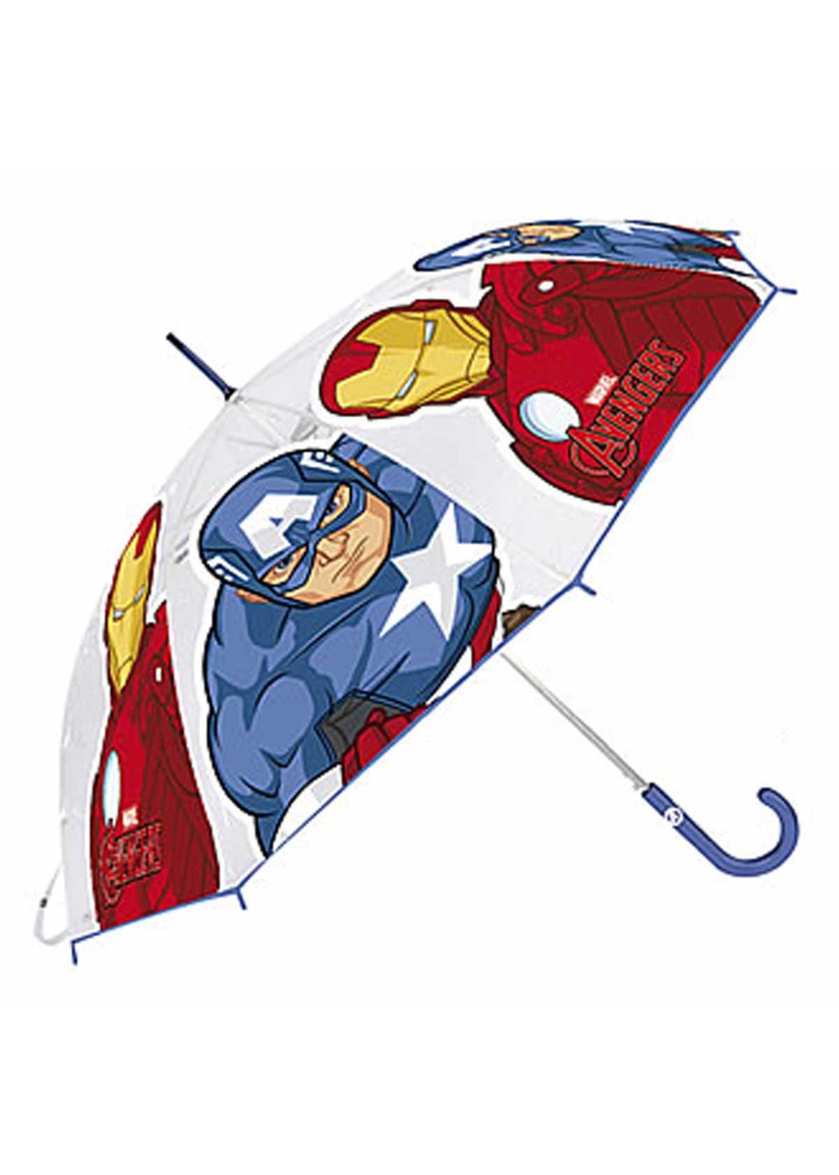 Marvel Avengers paraplu van Marvel wit-blauw