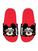 Disney Bath slippers Mickey red